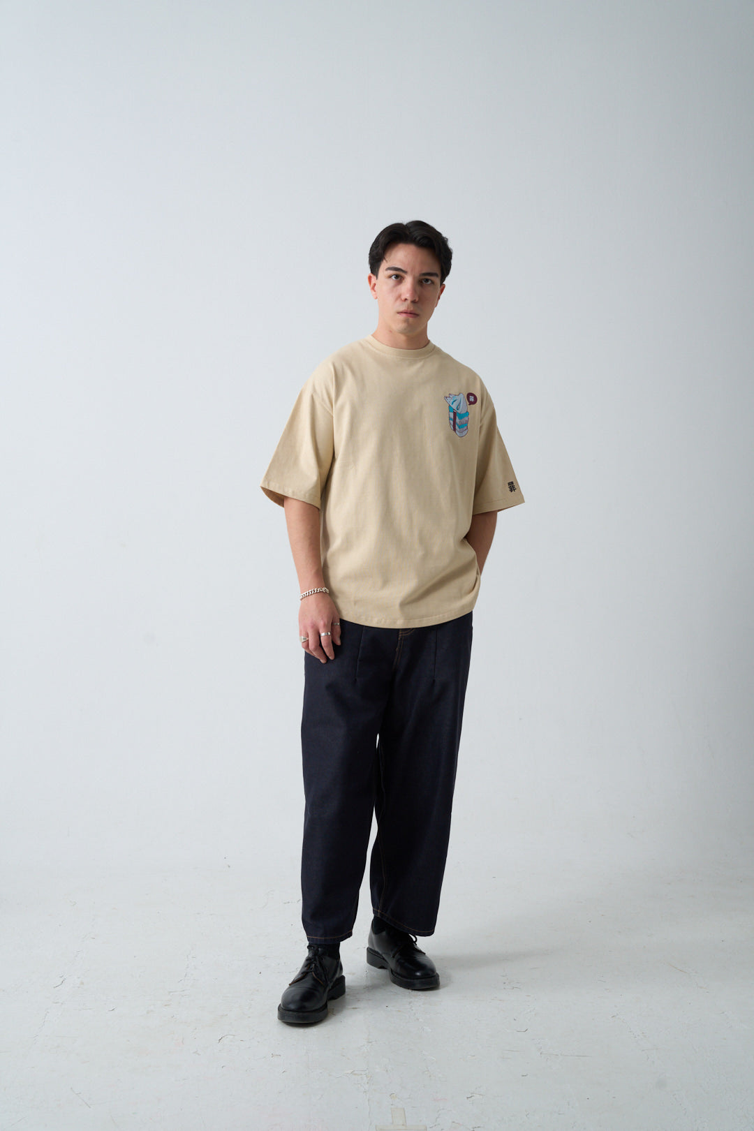 Tsumi x Iain Macarthur . T-shirt・Sand - Limited edition