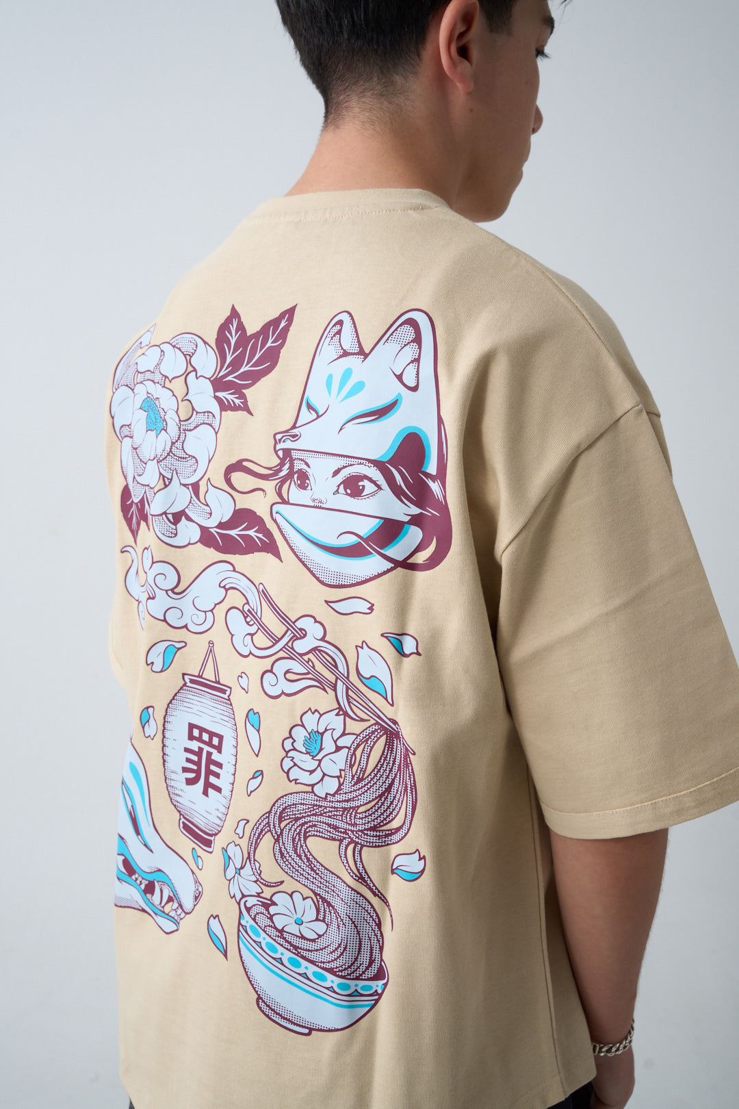 Tsumi x Iain Macarthur . T-shirt・Sand - Limited edition