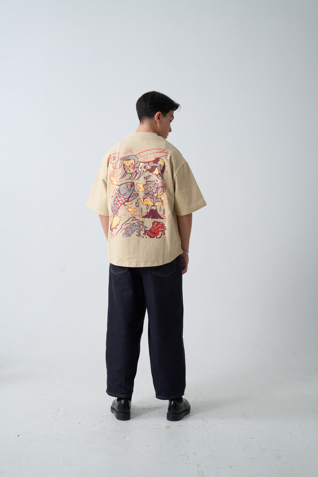 Tsumi x Tony Riff . T-shirt・Sand - Limited edition