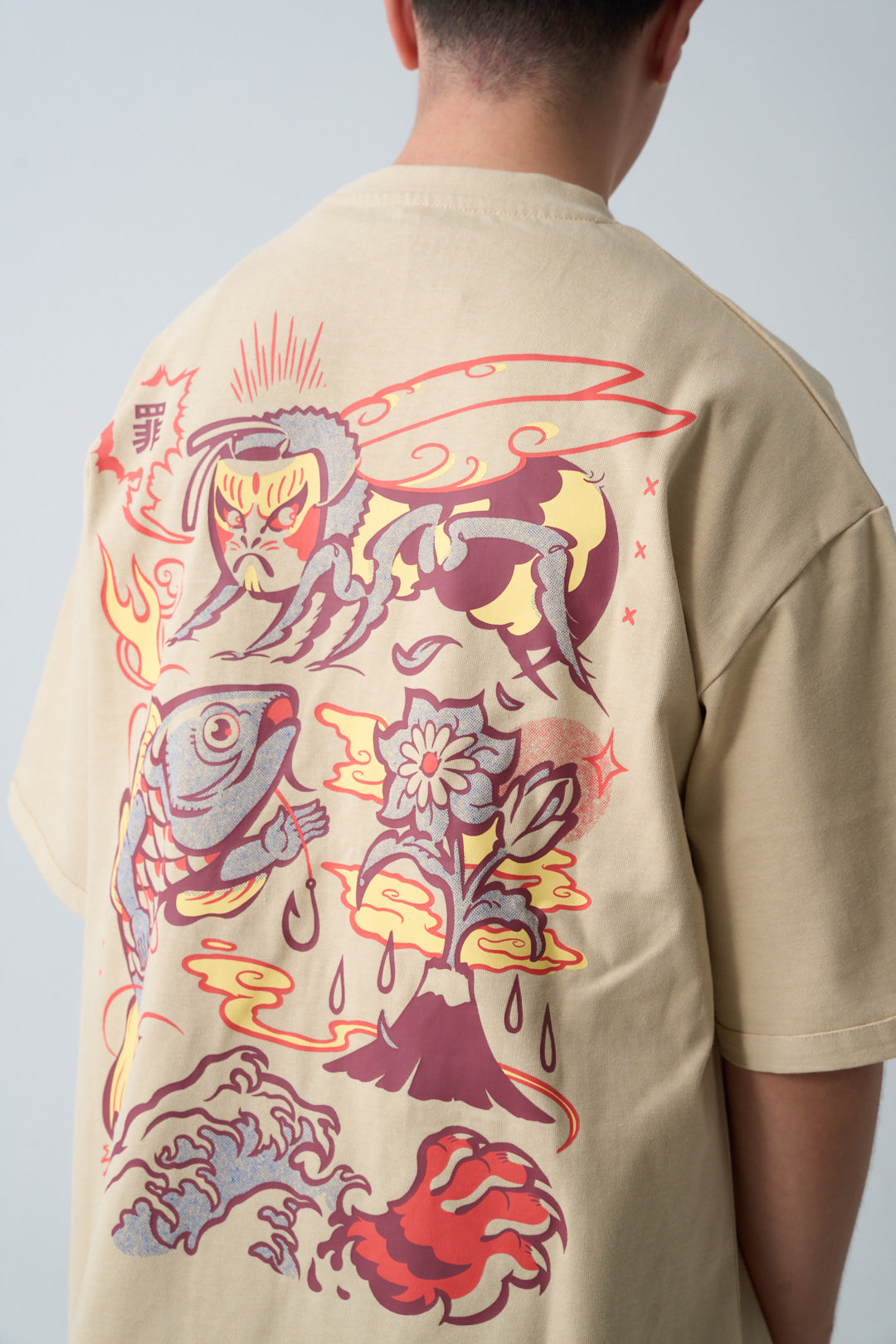 Tsumi x Tony Riff . T-shirt・Sand - Limited edition