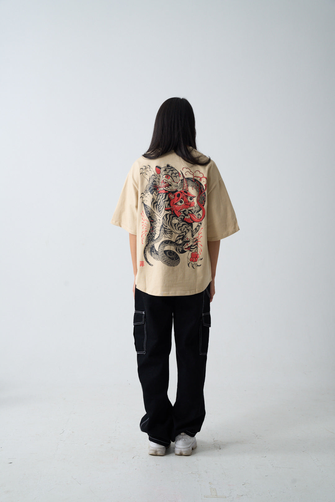 Tsumi x Didiusz . T-shirt・Sand - Limited edition