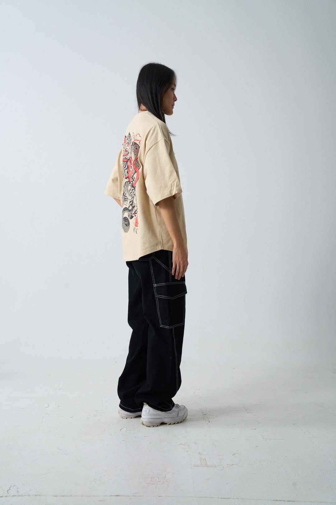 Tsumi x Didiusz . T-shirt・Sand - Limited edition
