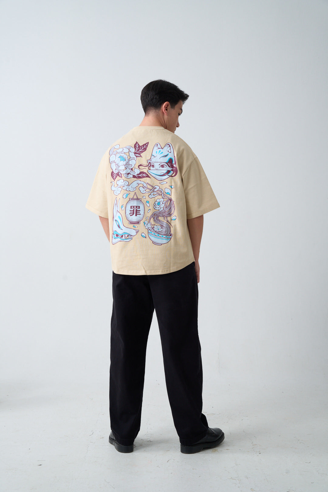 Tsumi x Iain Macarthur . T-shirt・Sand - Limited edition