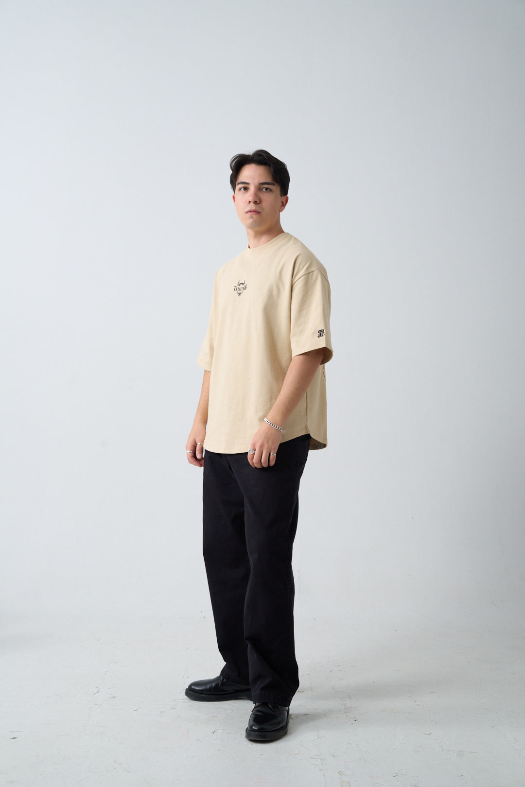 Tsumi x Didiusz . T-shirt・Sand - Limited edition