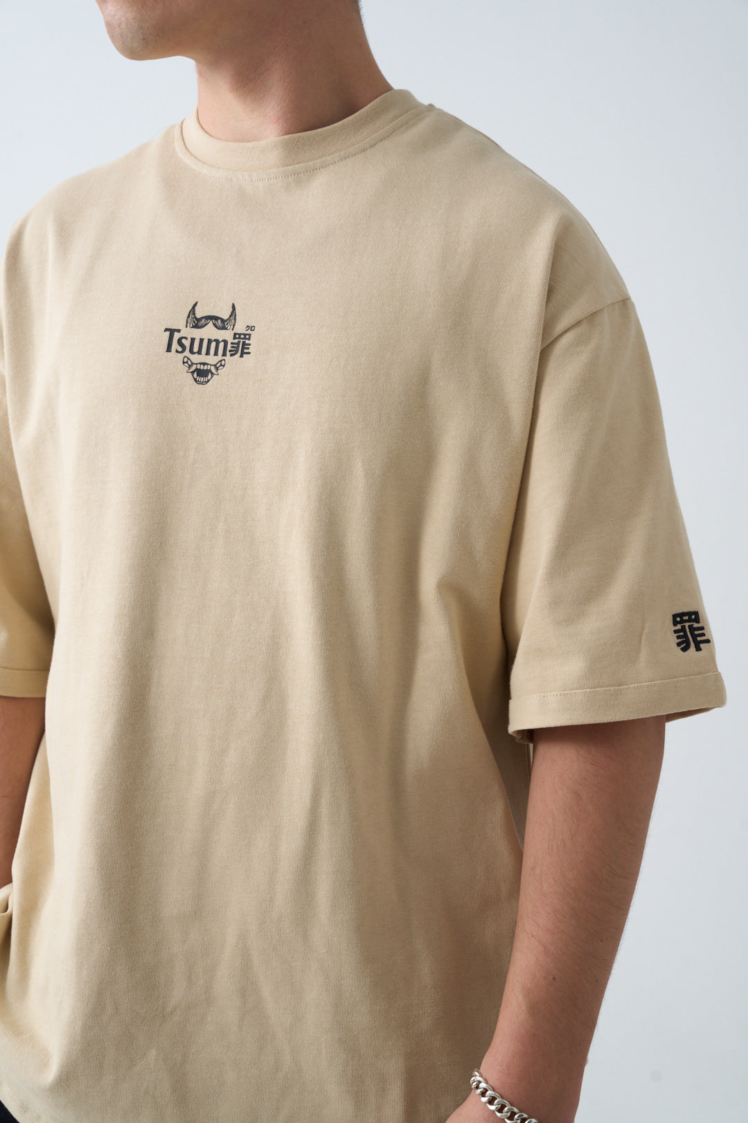 Tsumi x Didiusz . T-shirt・Sand - Limited edition