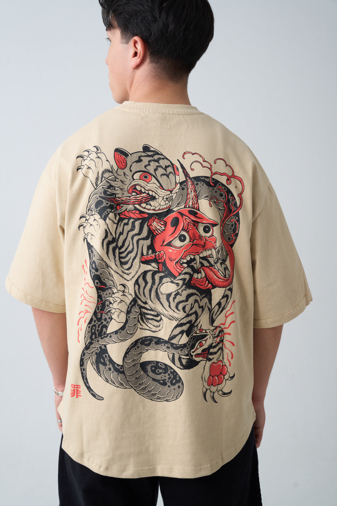 Tsumi x Didiusz . T-shirt・Sand - Limited edition