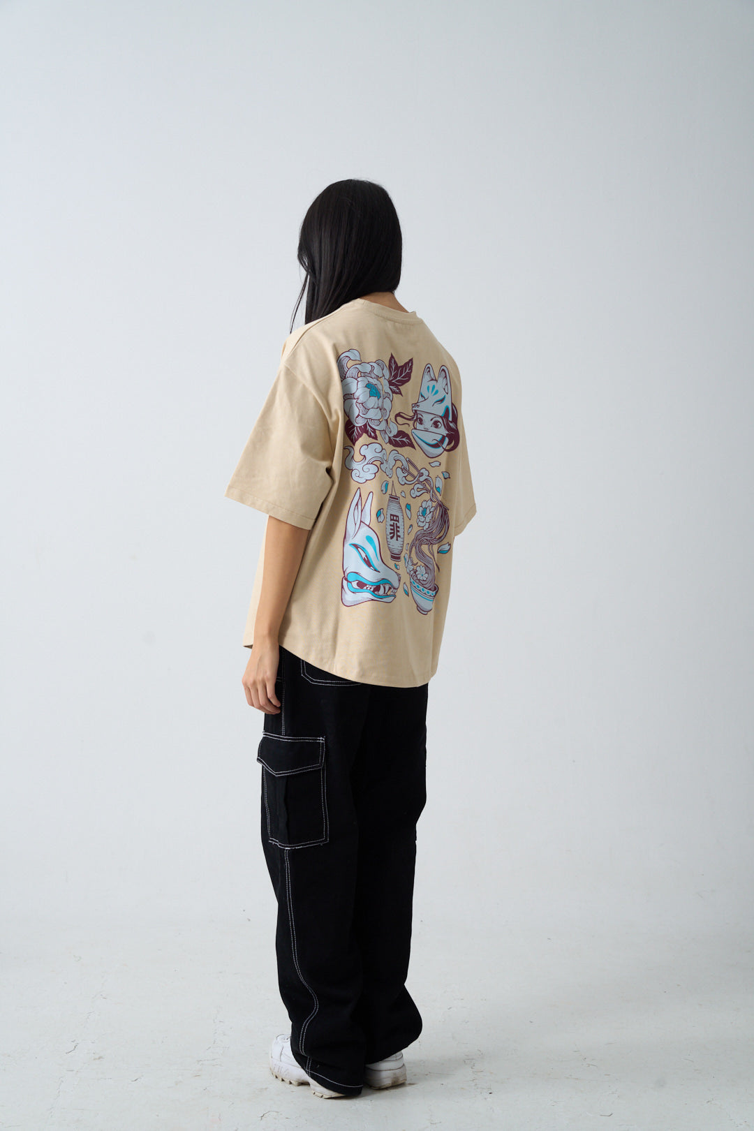 Tsumi x Iain Macarthur . T-shirt・Sand - Limited edition