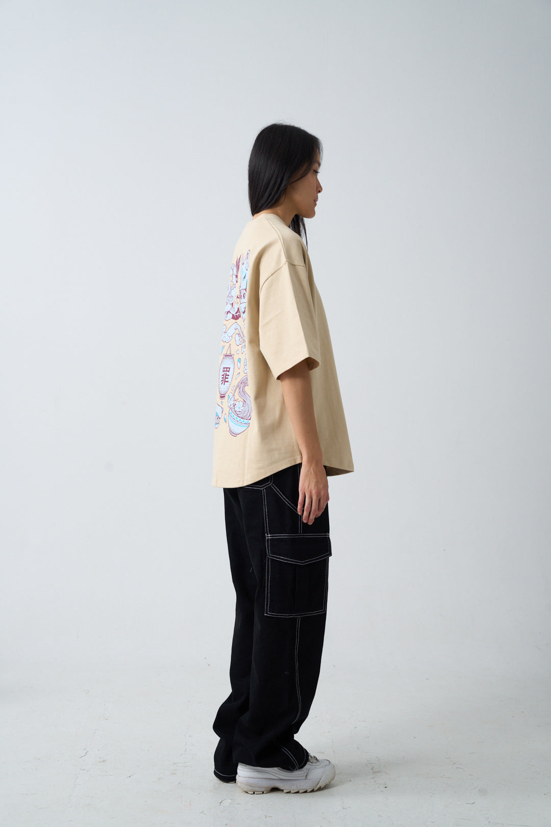 Tsumi x Iain Macarthur . T-shirt・Sand - Limited edition
