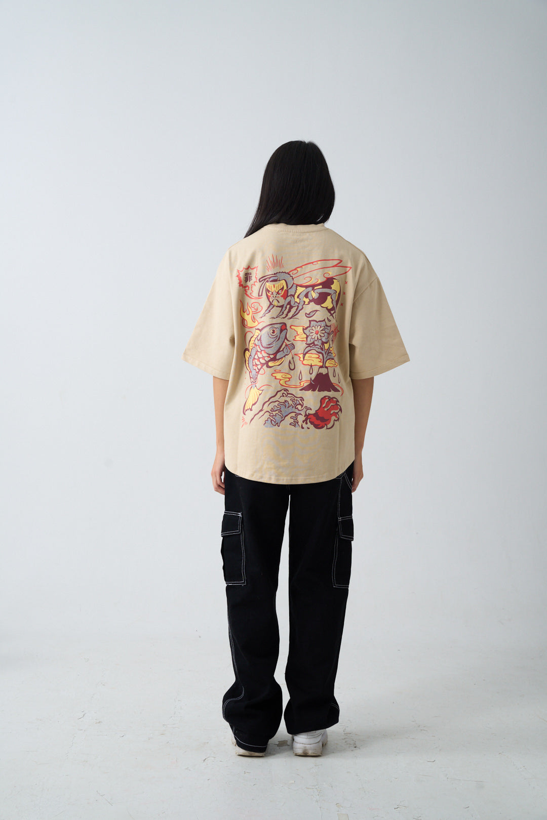 Tsumi x Tony Riff . T-shirt・Sand - Limited edition