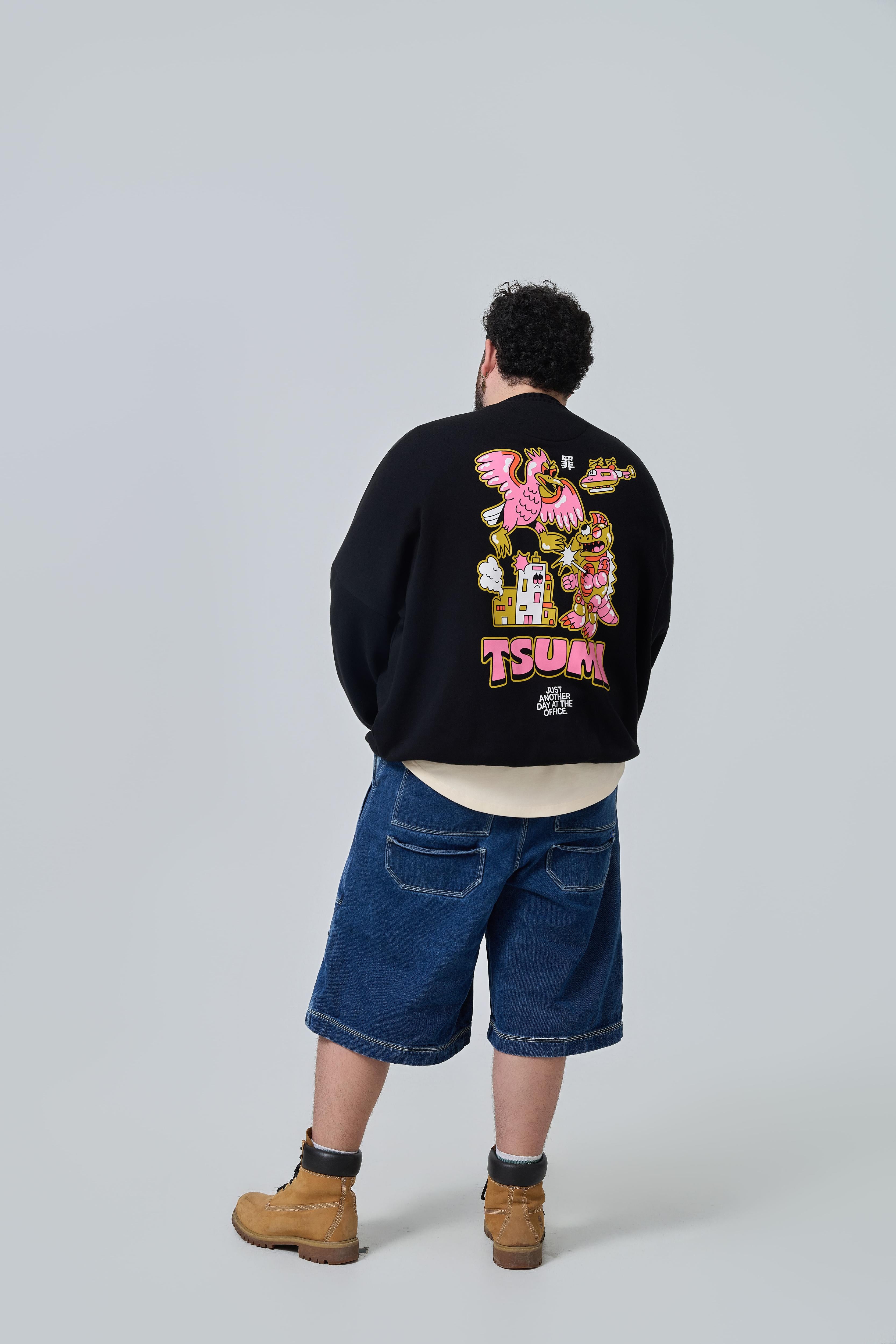 Tsumi x Antonay . Crewneck・Black - Limited edition