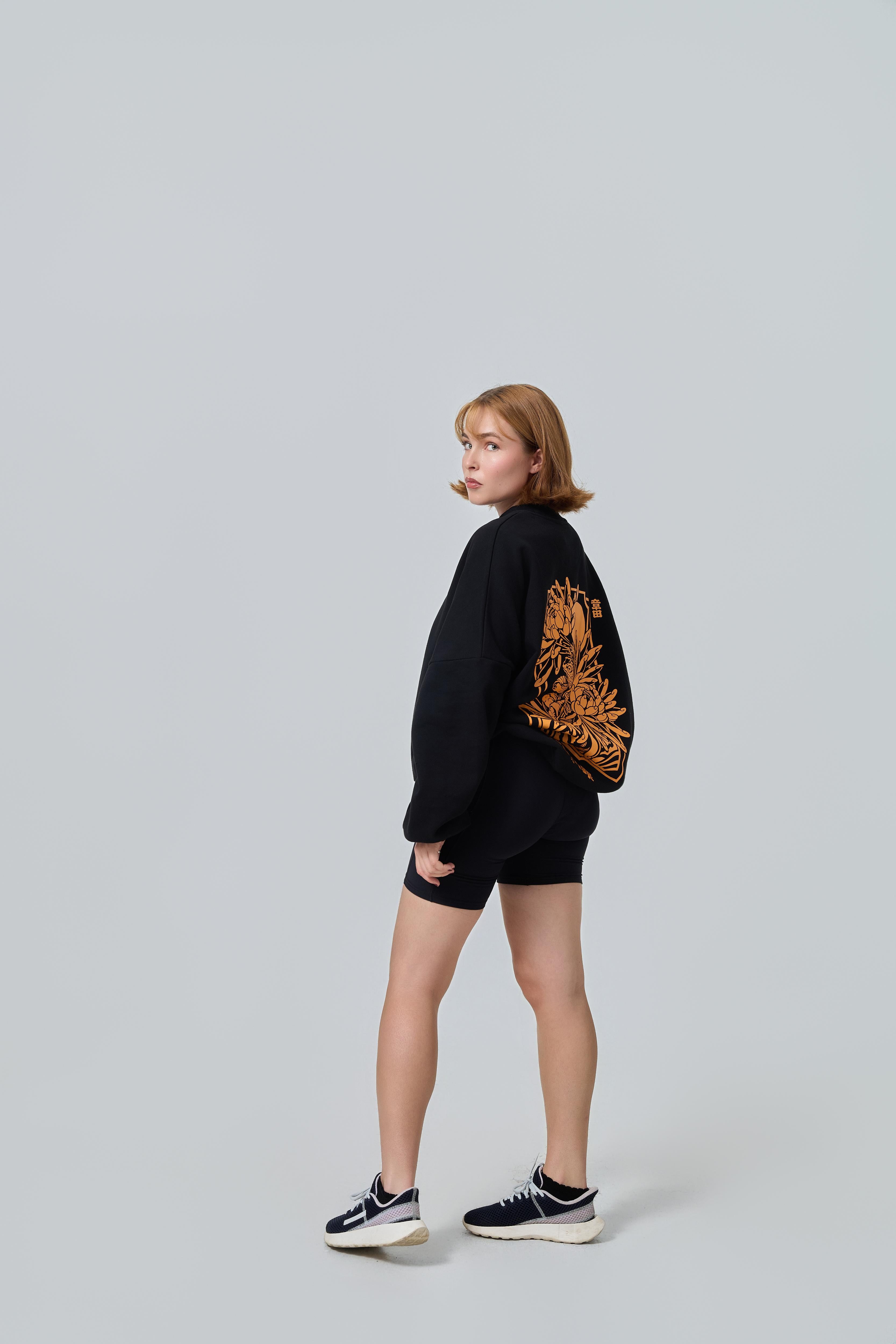 Tsumi x Sheuda . Crewneck・Black - Limited edition