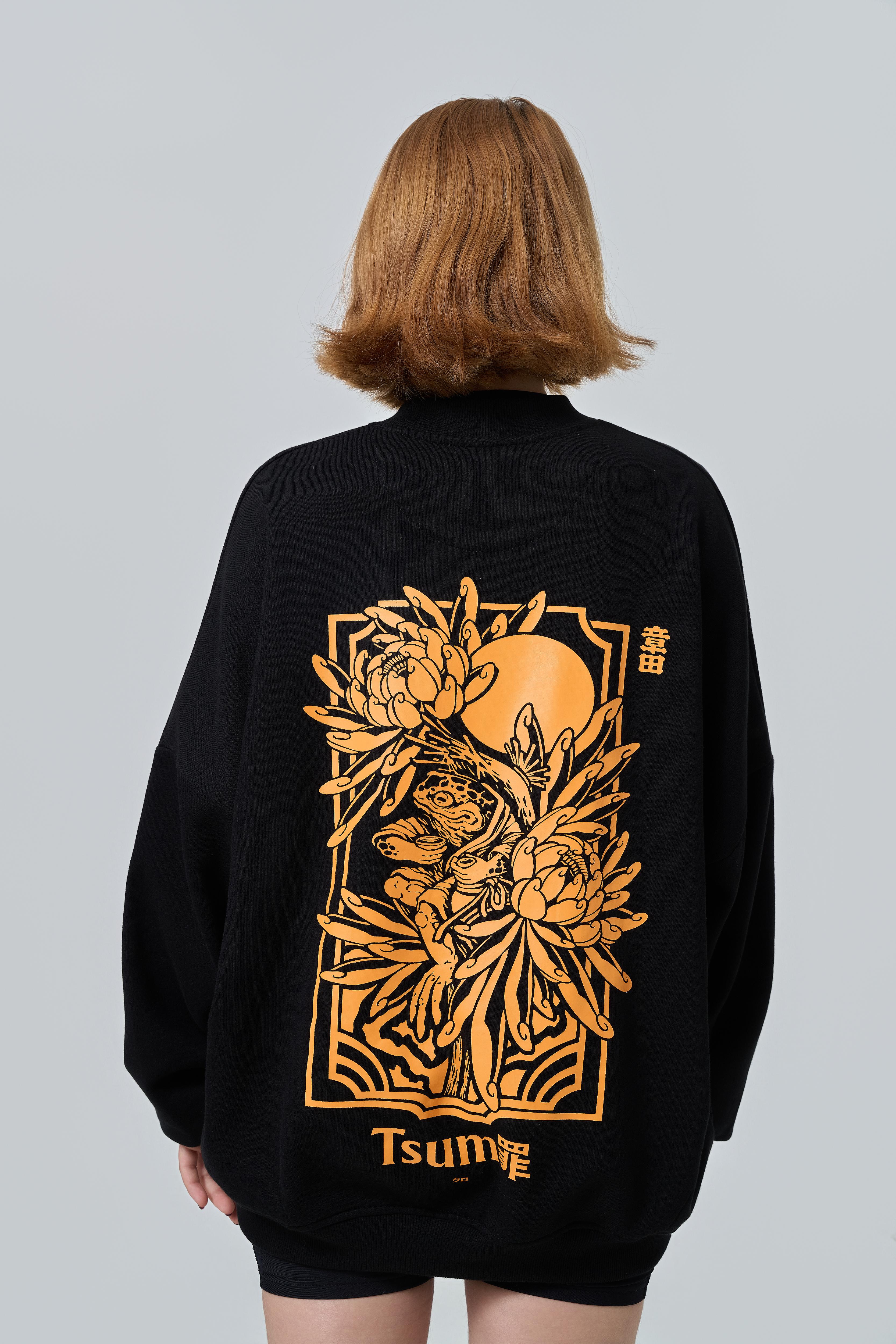Tsumi x Sheuda . Crewneck・Black - Limited edition