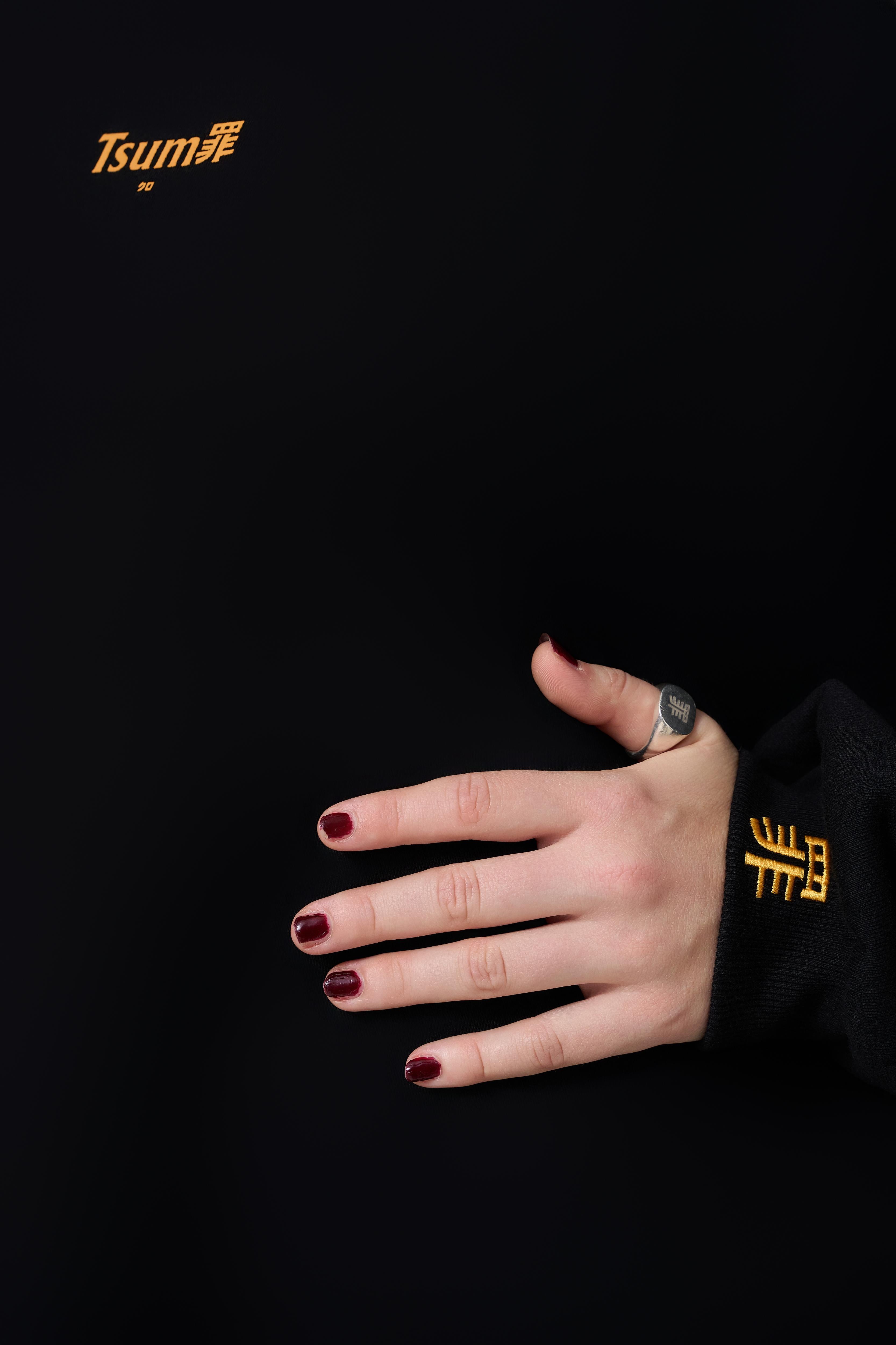 Tsumi x Sheuda . Crewneck・Black - Limited edition