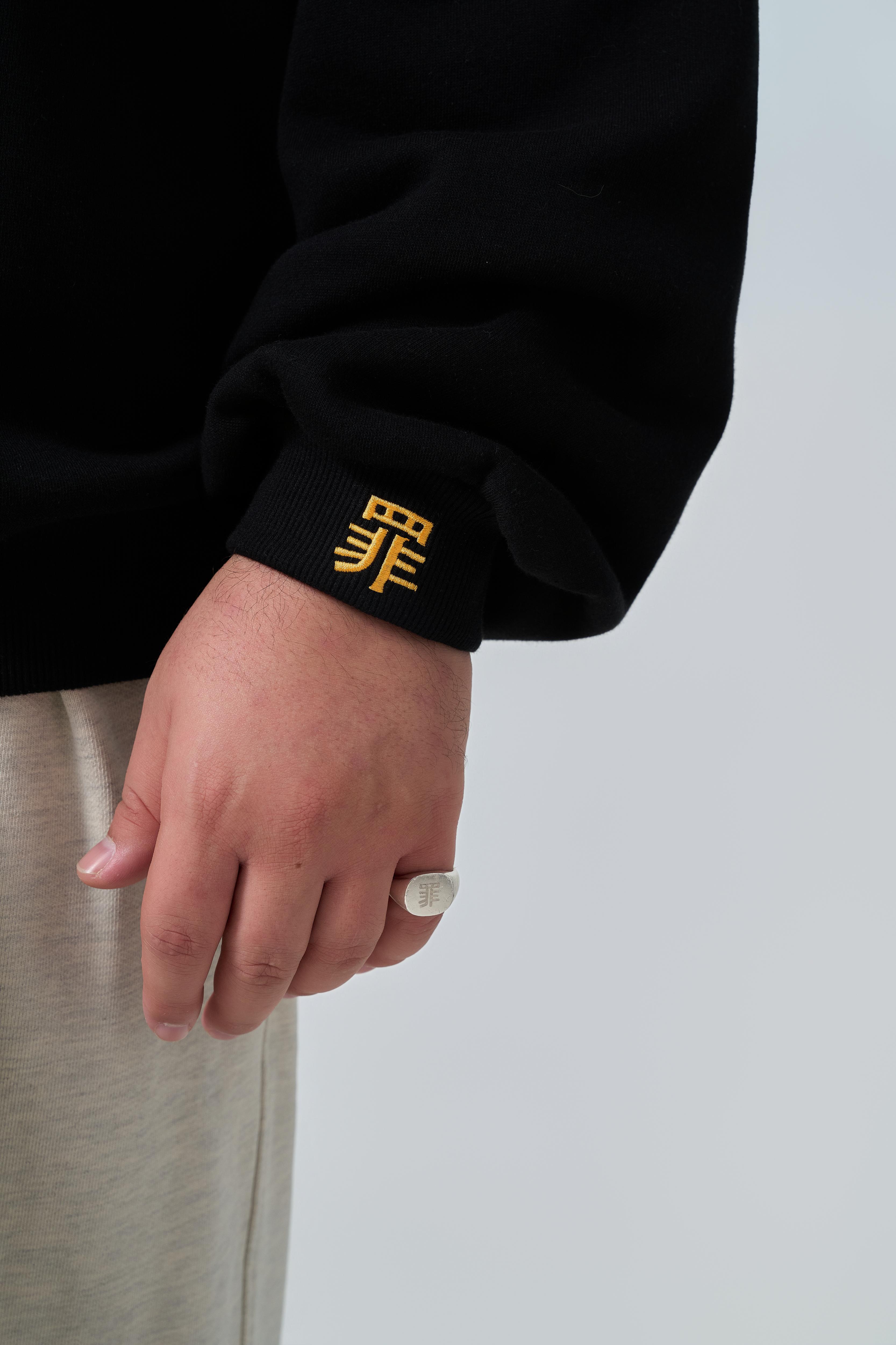 Tsumi x Sheuda . Crewneck・Black - Limited edition