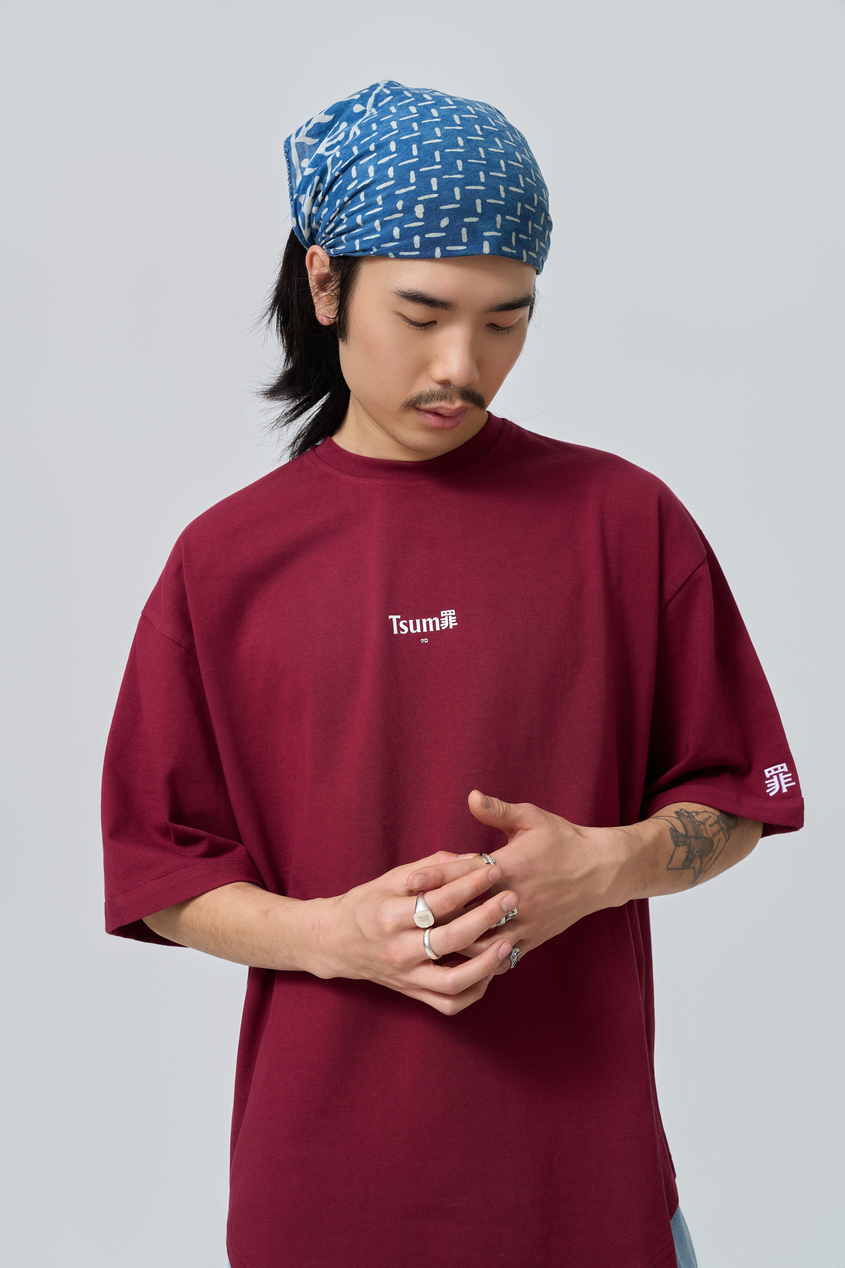 Brewery Geisha - Mei・T-shirt ・Burgundy