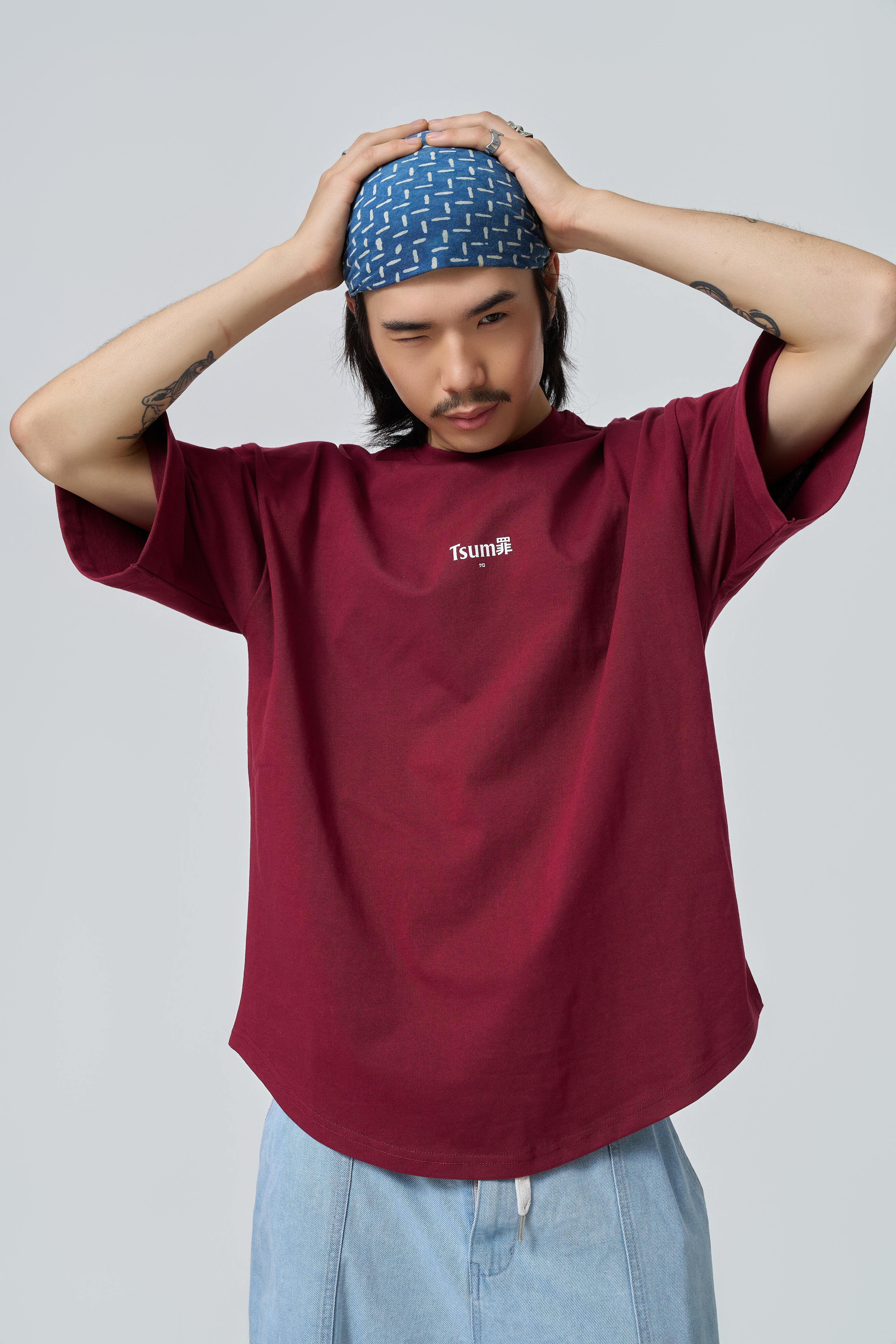 Brewery Geisha - Mei・T-shirt ・Burgundy