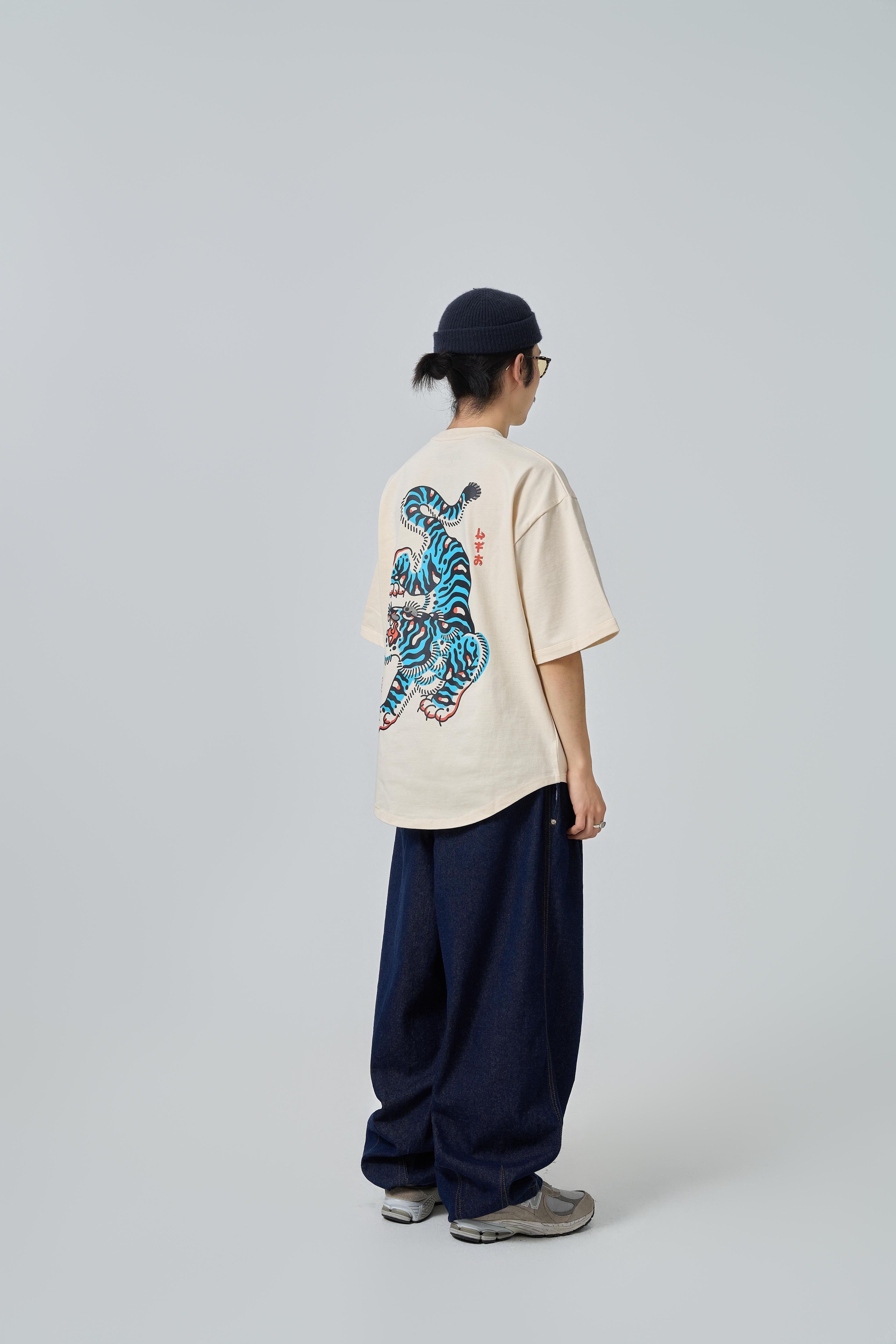 Tsumi x Lennyflash . T-shirt・Sand - Limited edition