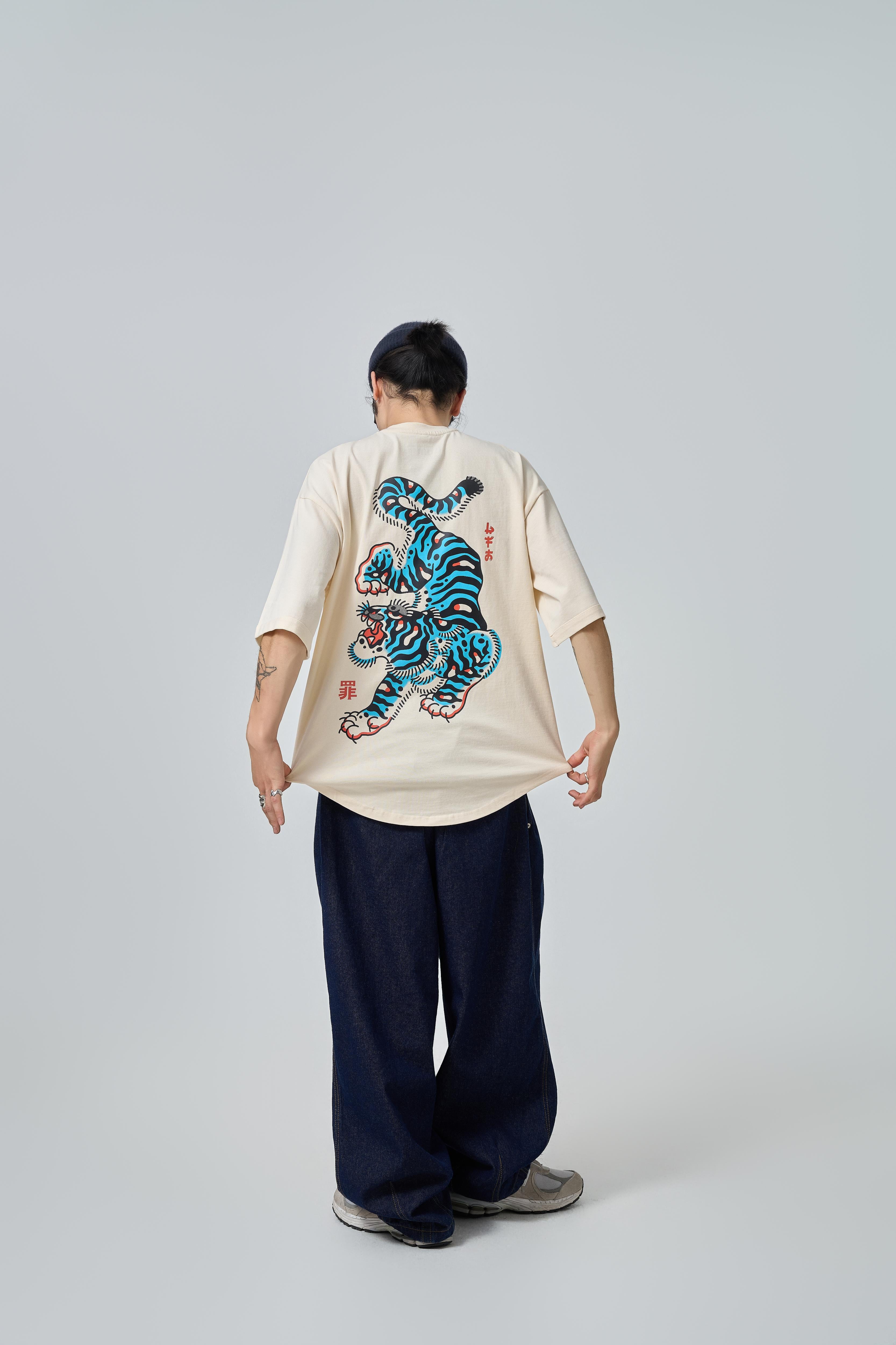 Tsumi x Lennyflash . T-shirt・Sand - Limited edition