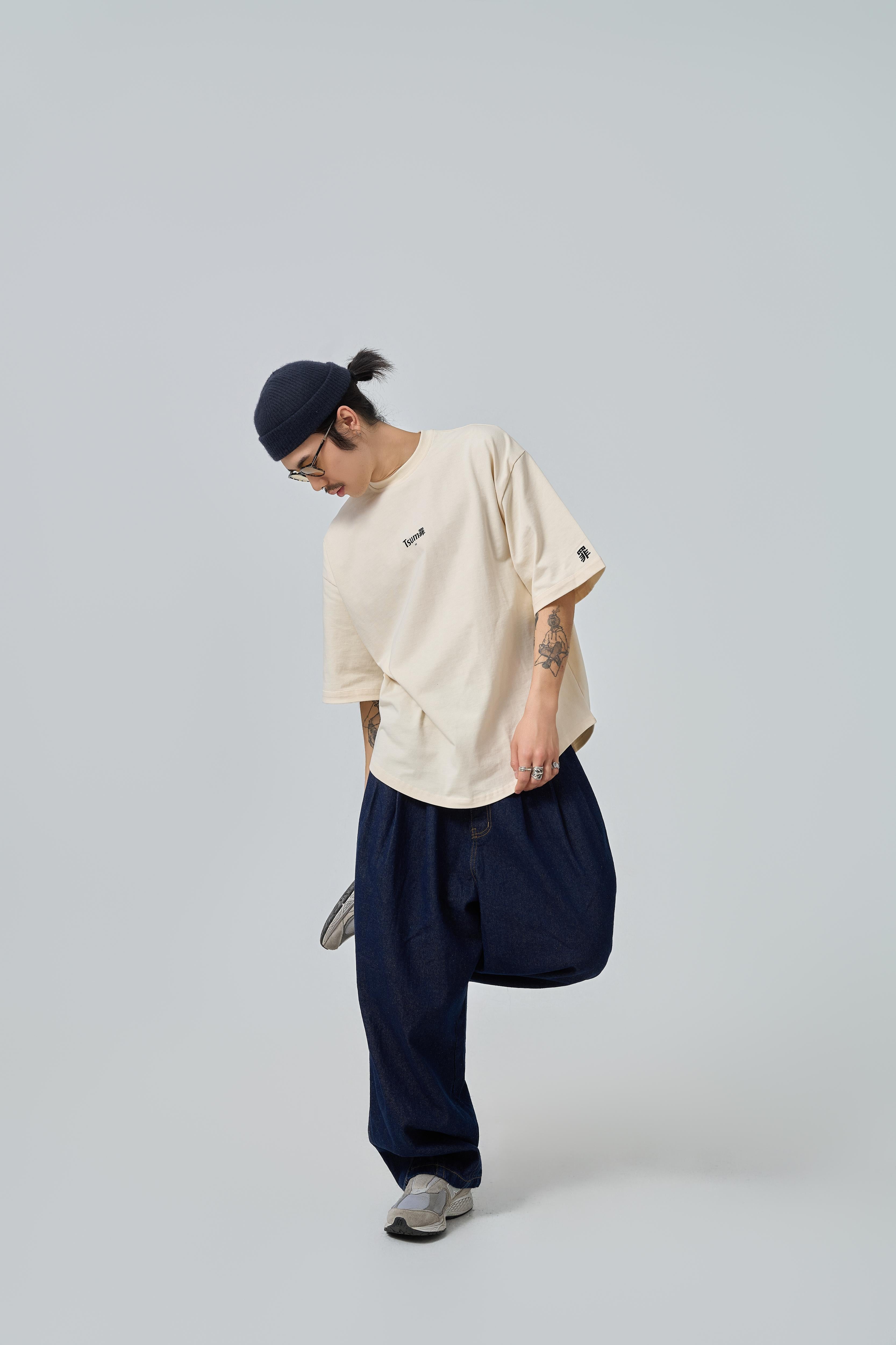 Tsumi x Lennyflash . T-shirt・Sand - Limited edition