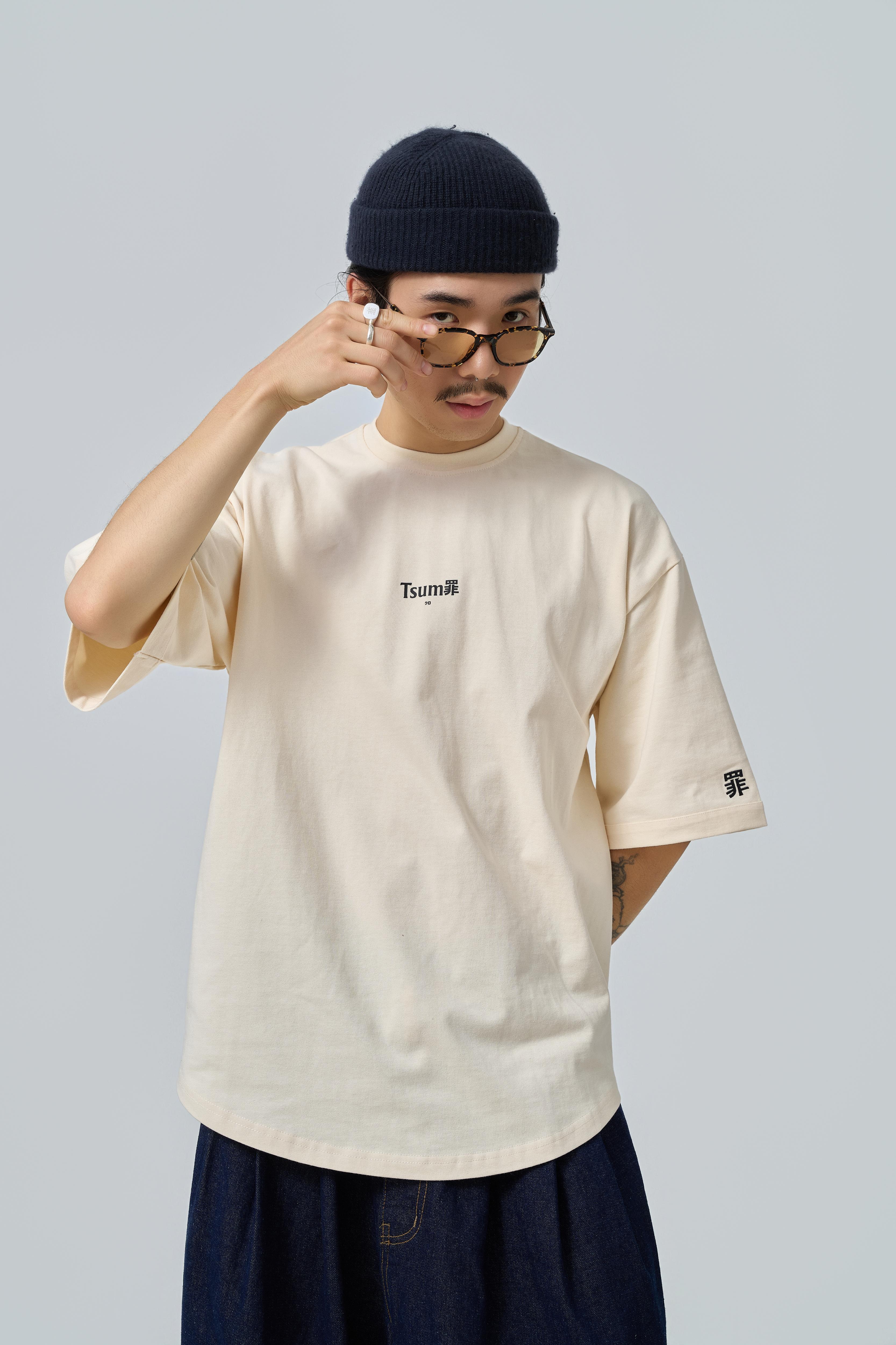 Tsumi x Lennyflash . T-shirt・Sand - Limited edition