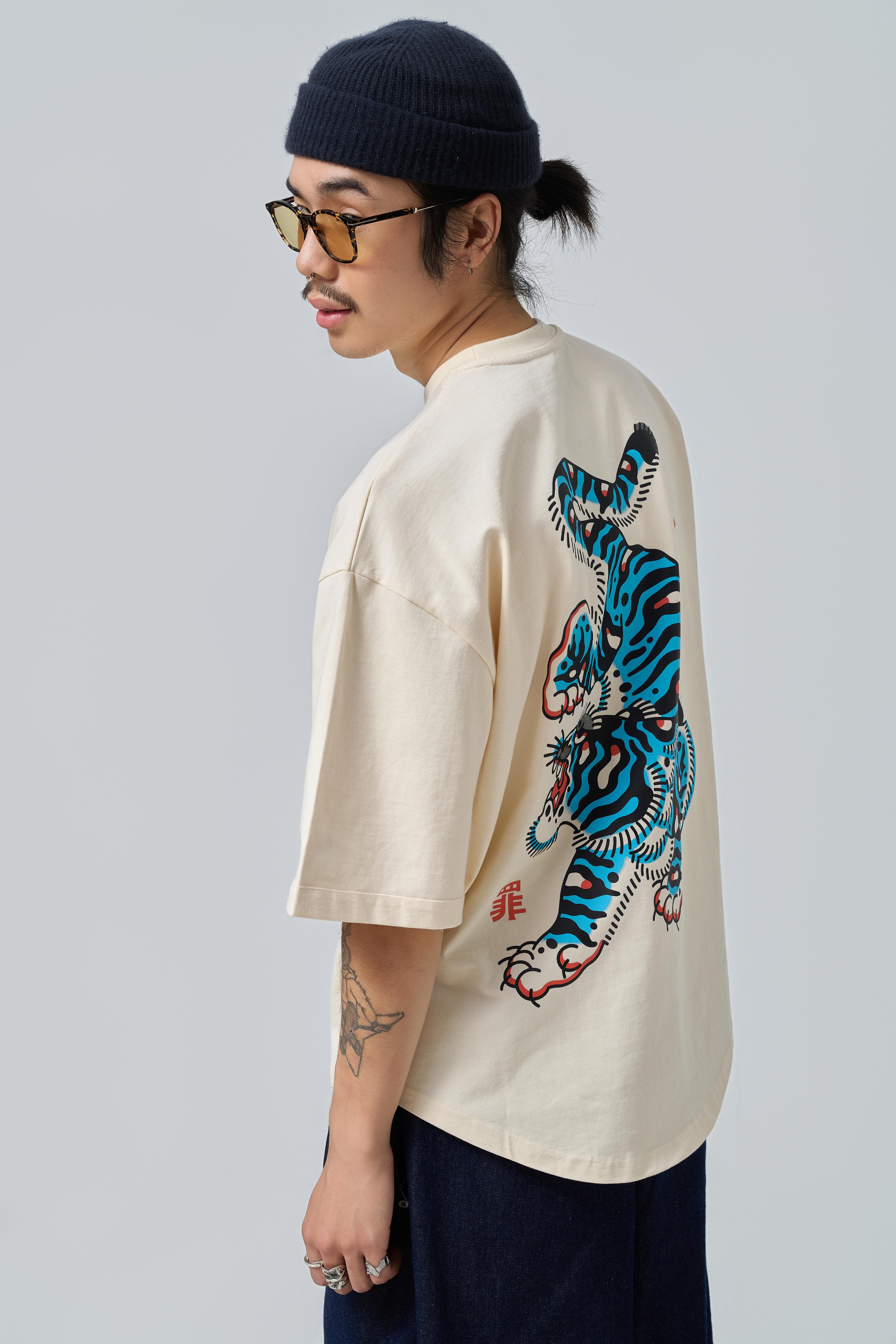 Tsumi x Lennyflash . T-shirt・Sand - Limited edition