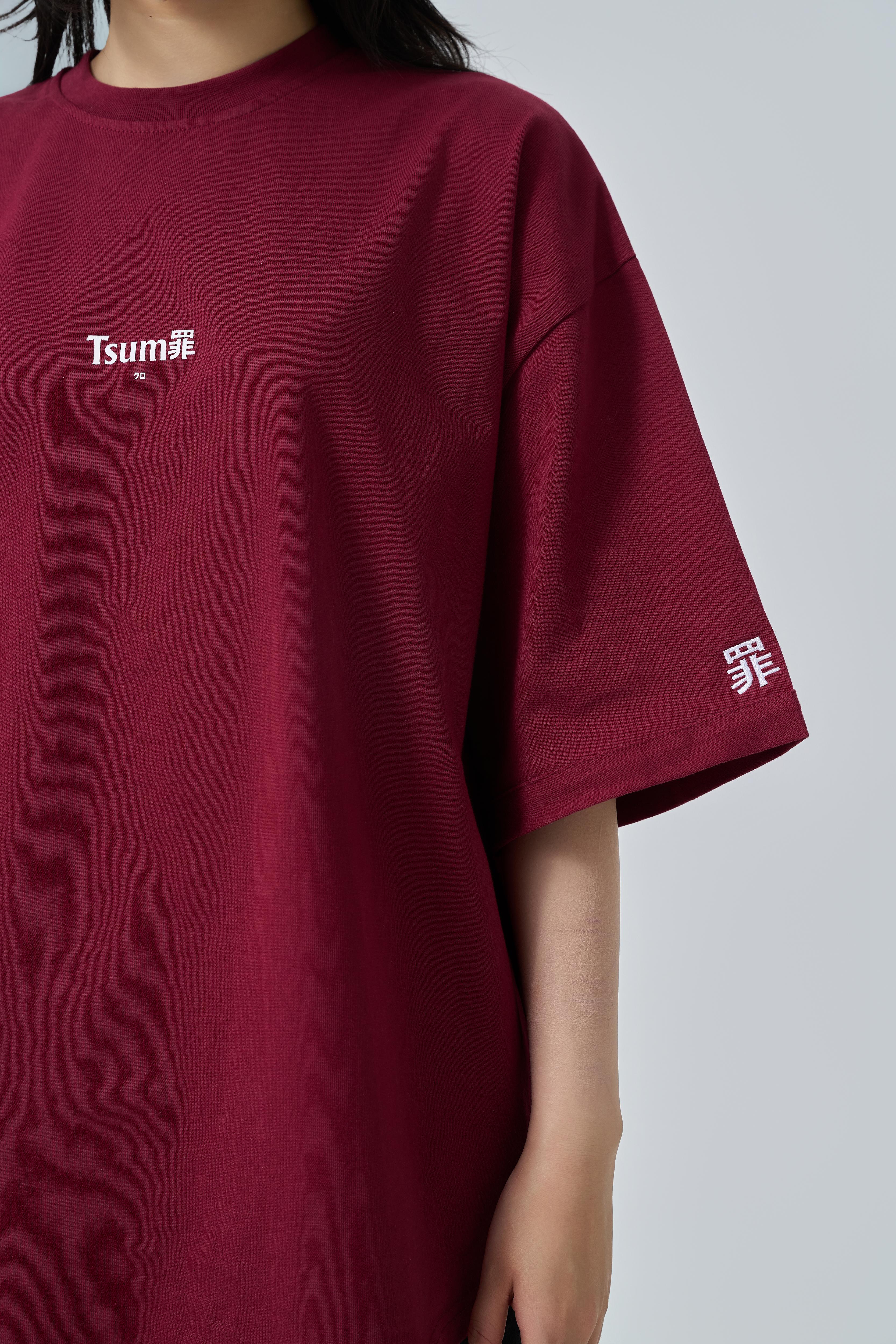 Brewery Geisha - Mei・T-shirt ・Burgundy