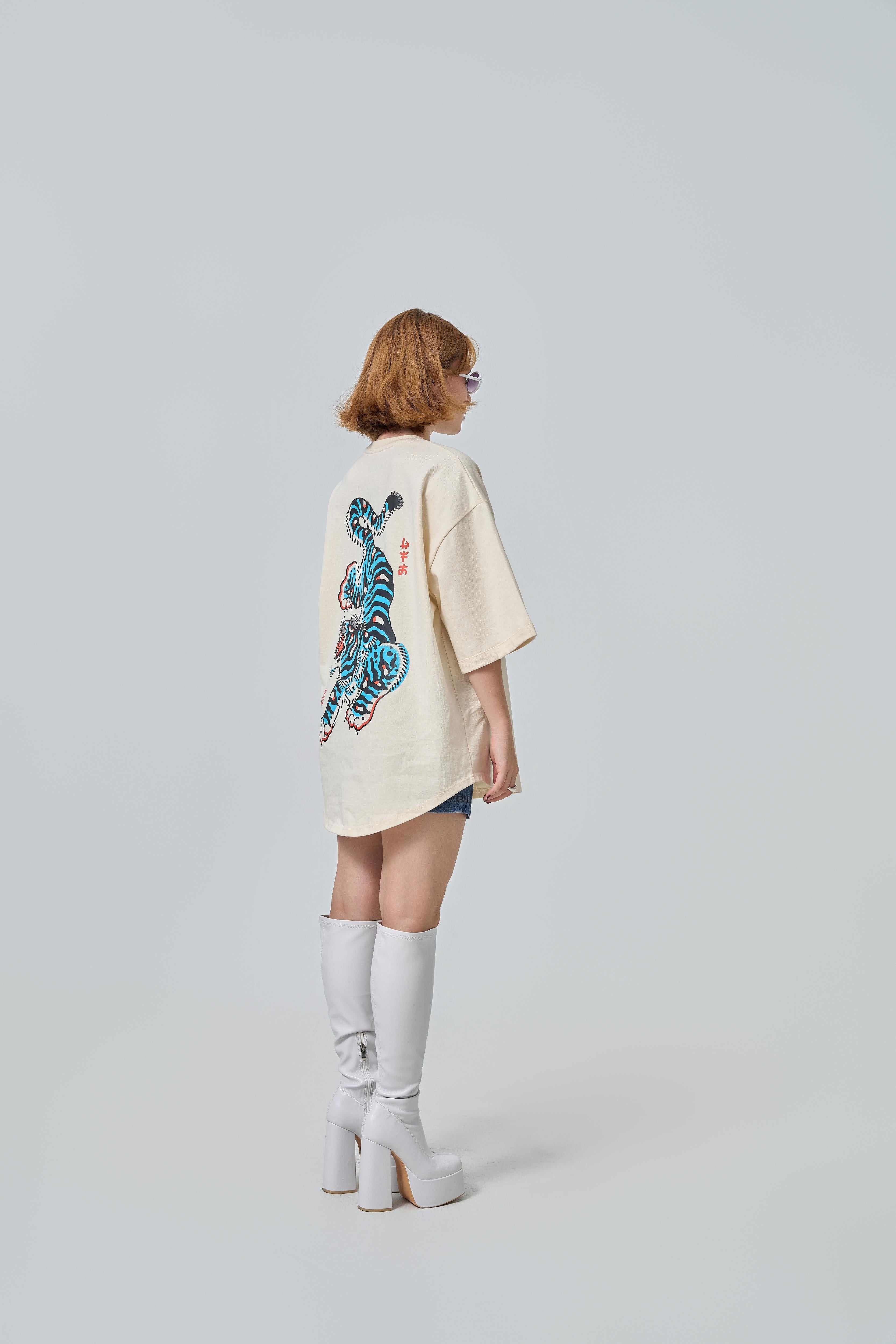 Tsumi x Lennyflash . T-shirt・Sand - Limited edition