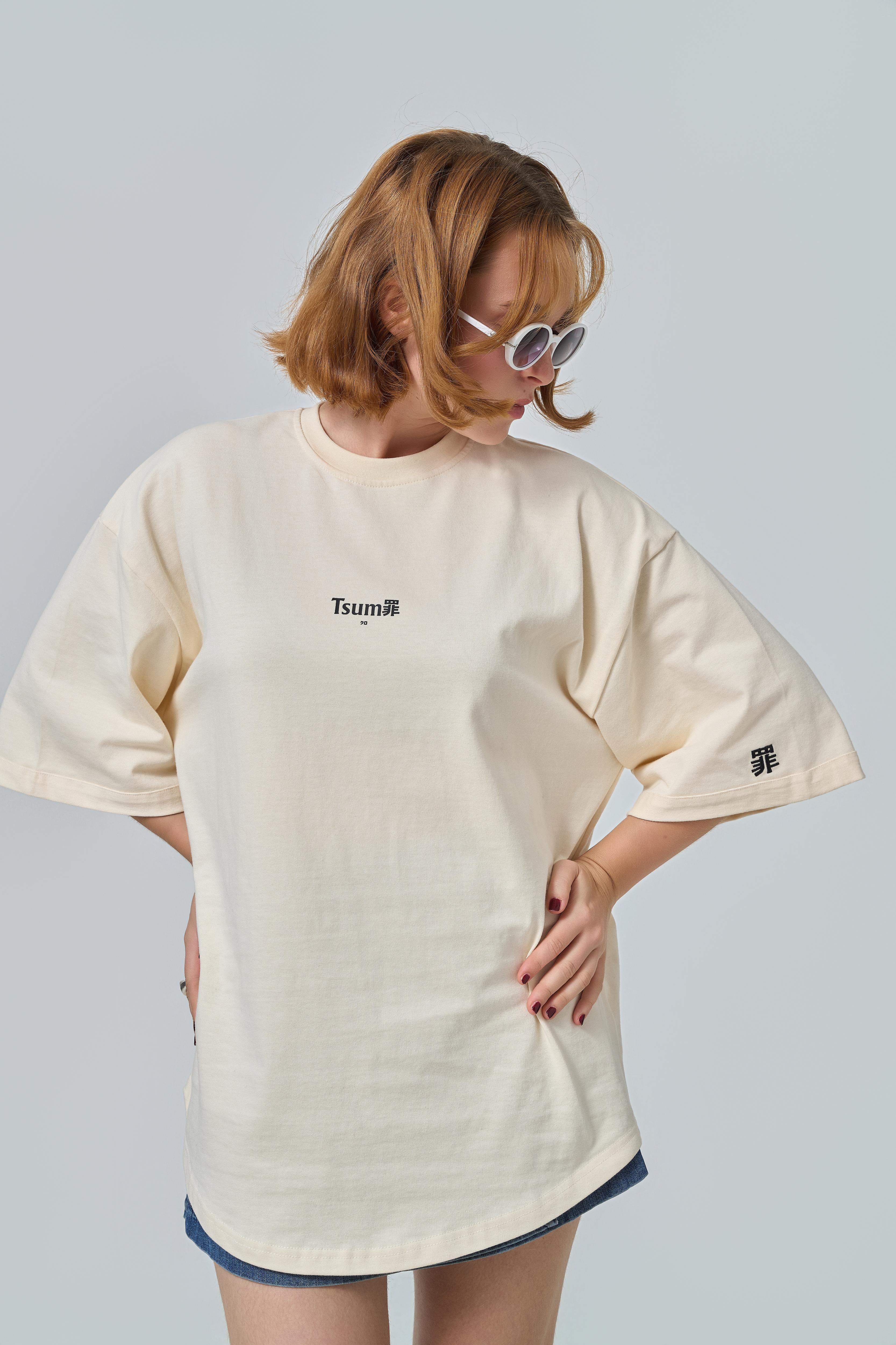 Tsumi x Lennyflash . T-shirt・Sand - Limited edition