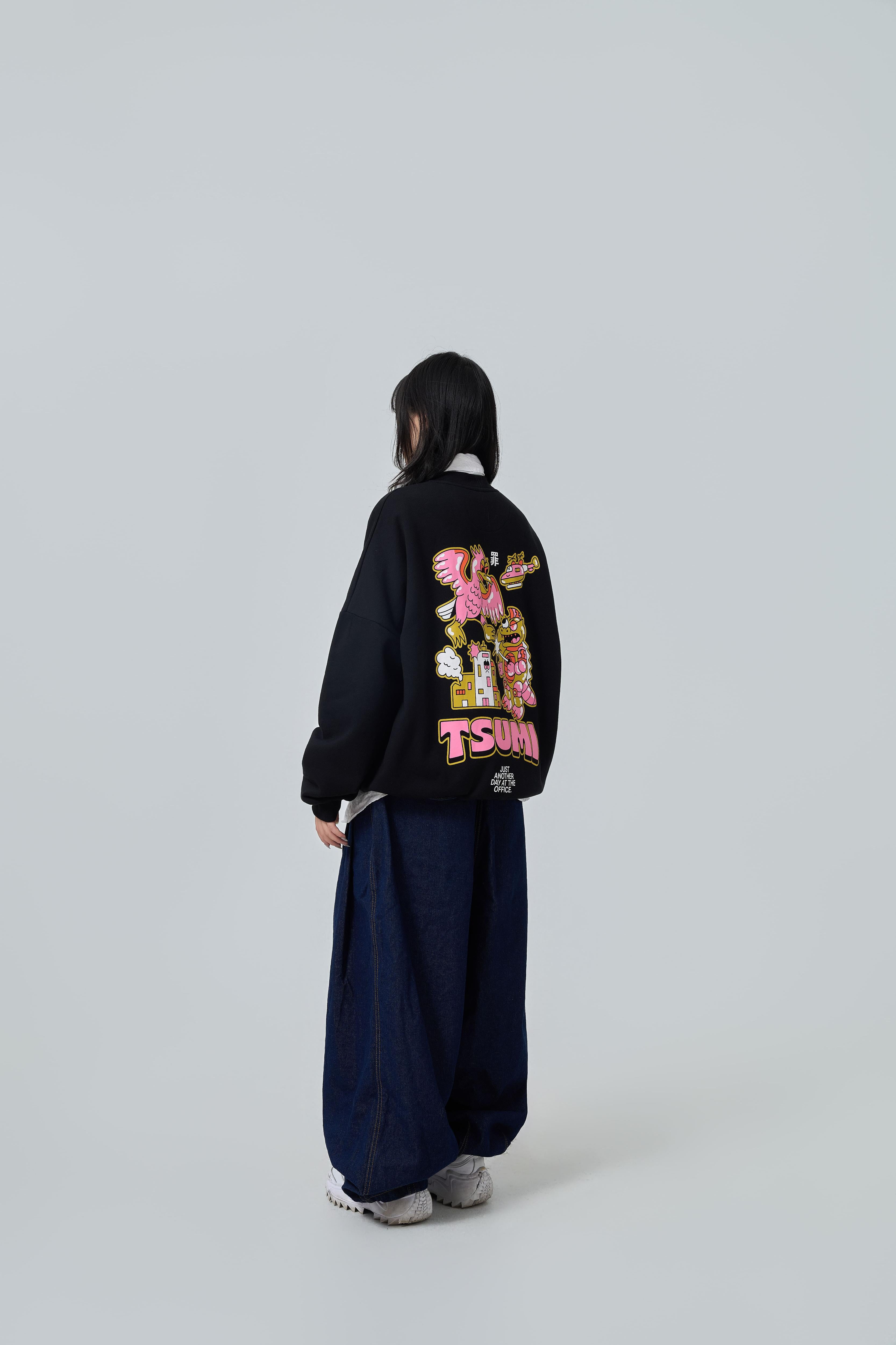 Tsumi x Antonay . Crewneck・Black - Limited edition