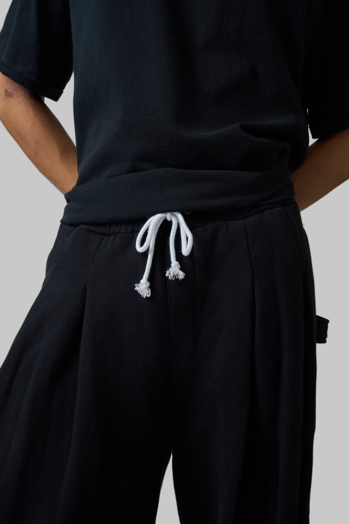 Baggy Sweatpants . Black