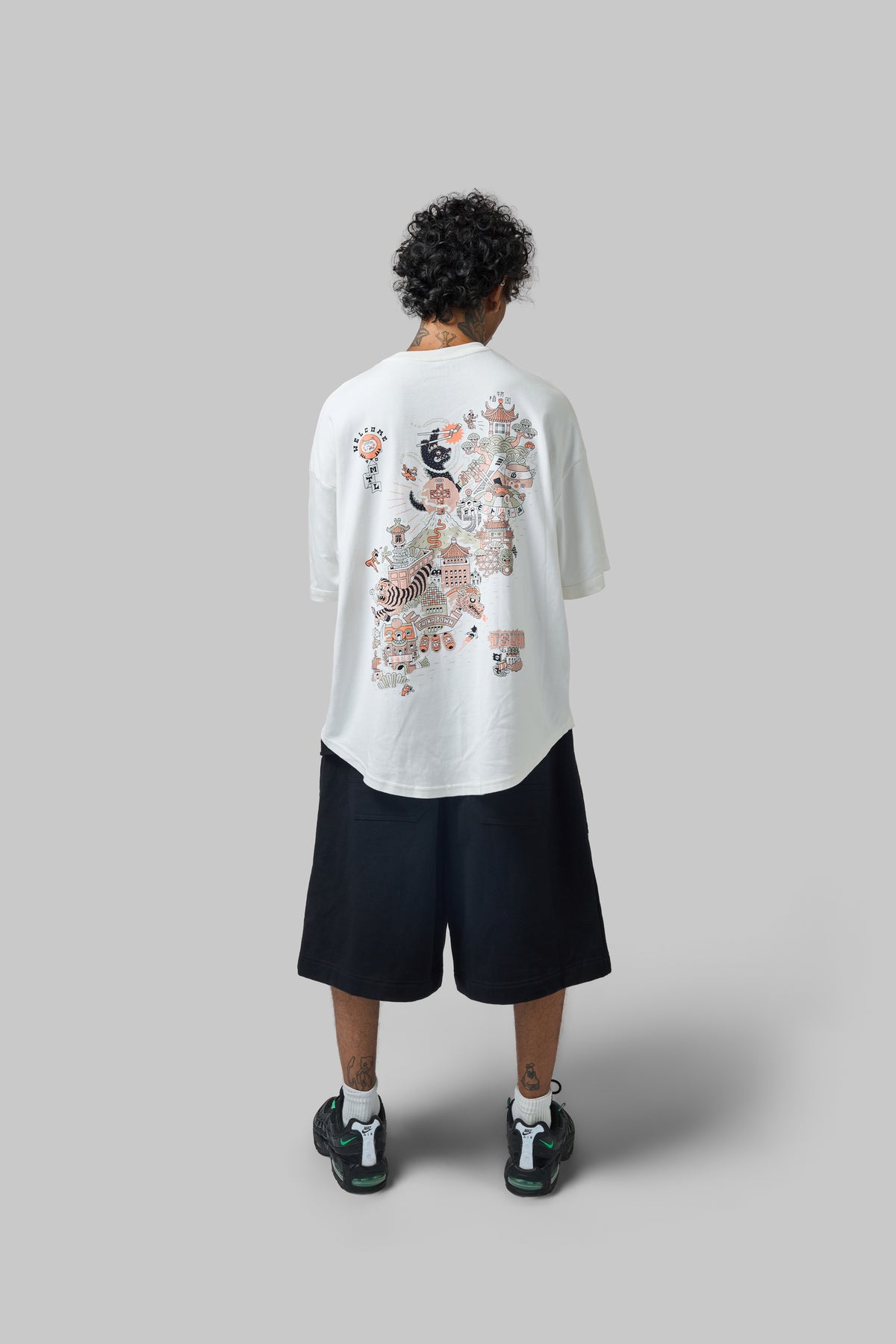 Tsumi x Romains Blais . T-shirt・White - Limited edition