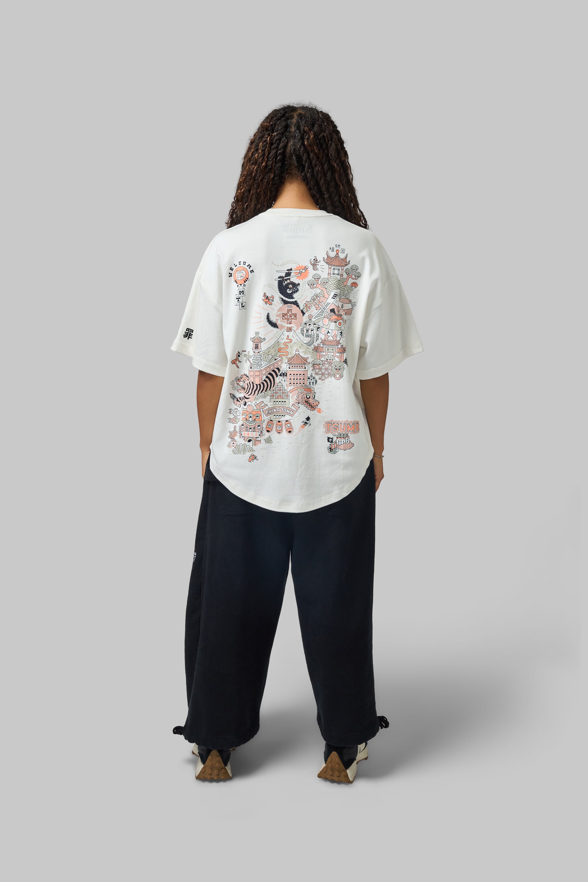 Tsumi x Romains Blais . T-shirt・White - Limited edition