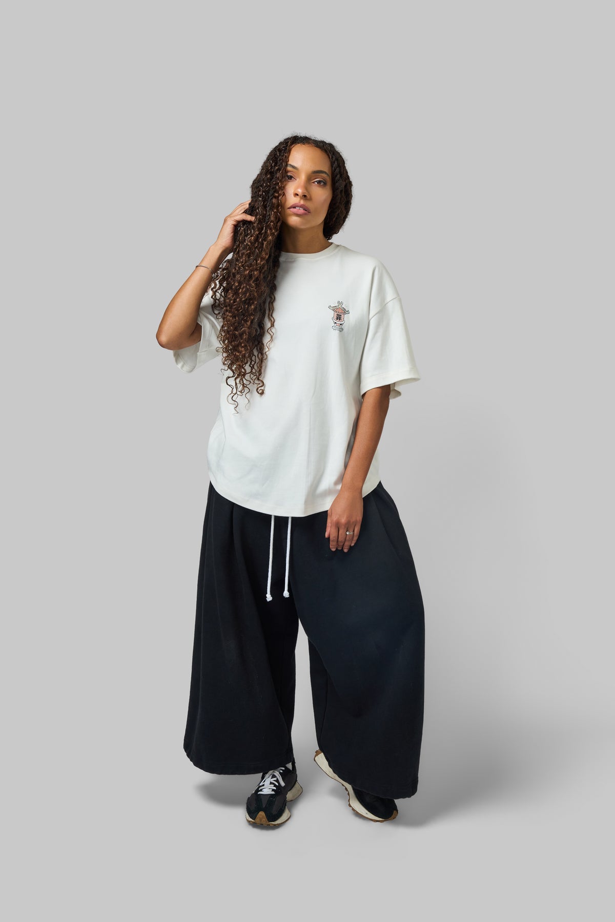Baggy Sweatpants . Black