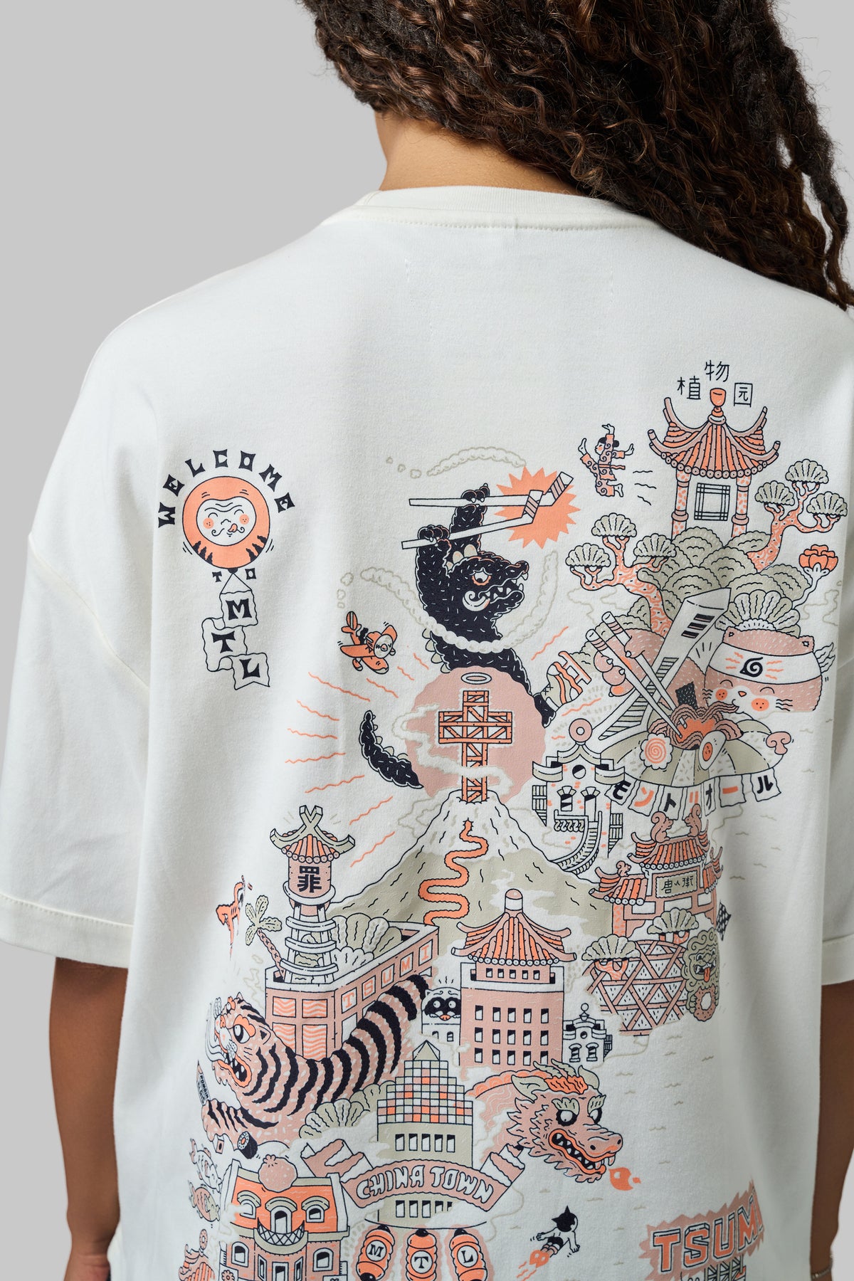 Tsumi x Romains Blais . T-shirt・White - Limited edition