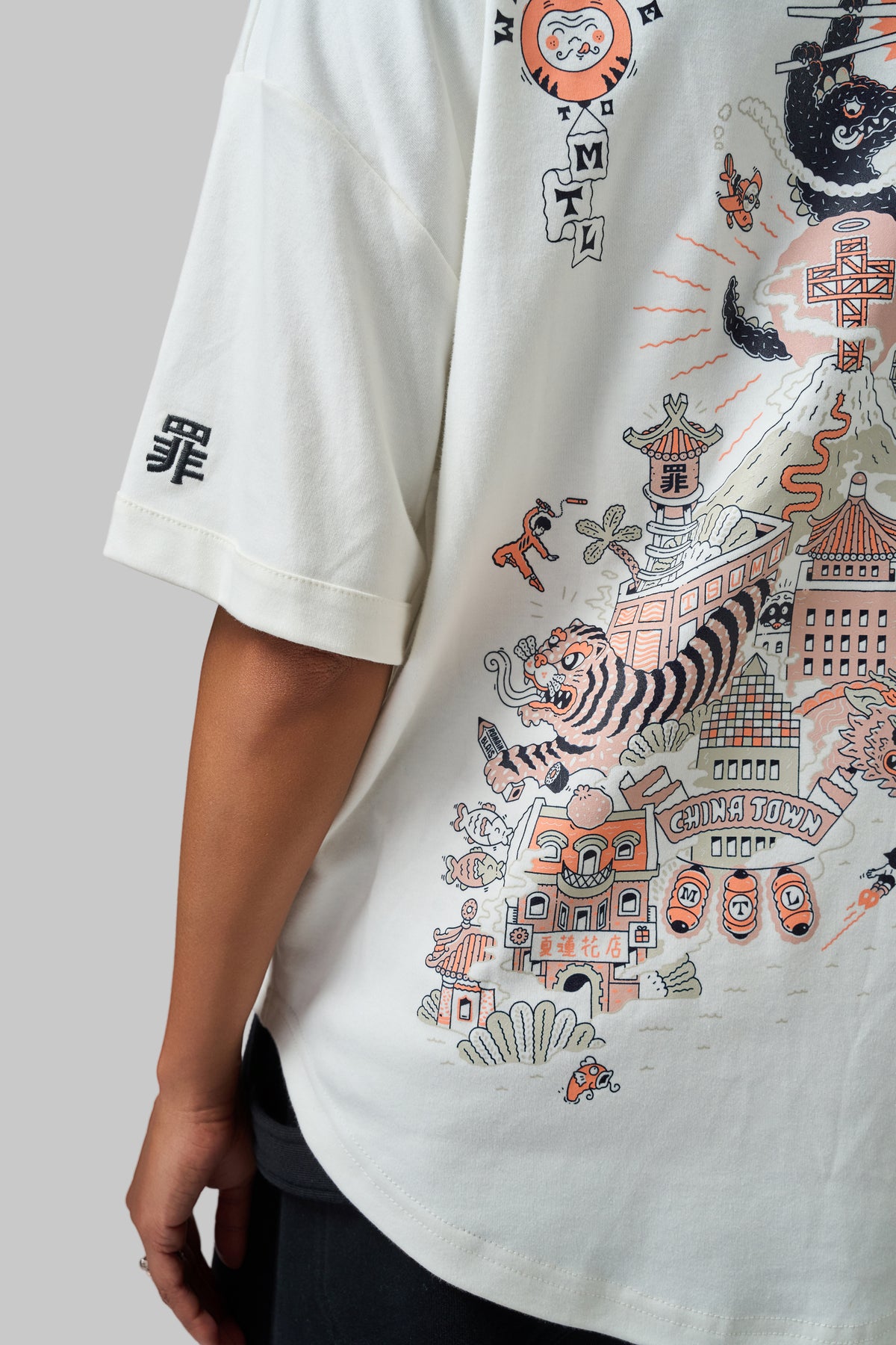 Tsumi x Romains Blais . T-shirt・White - Limited edition