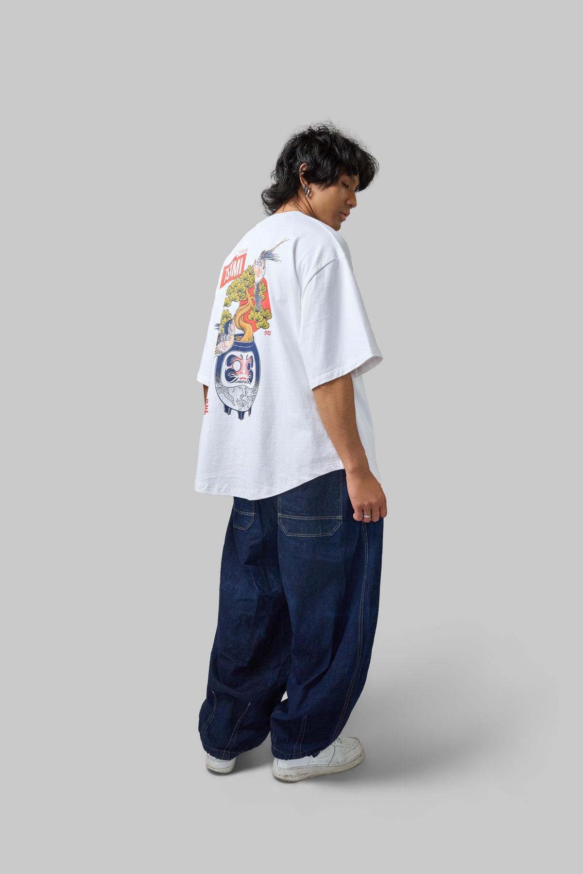 Tsumi x Badsailor . T-shirt・White - Limited edition