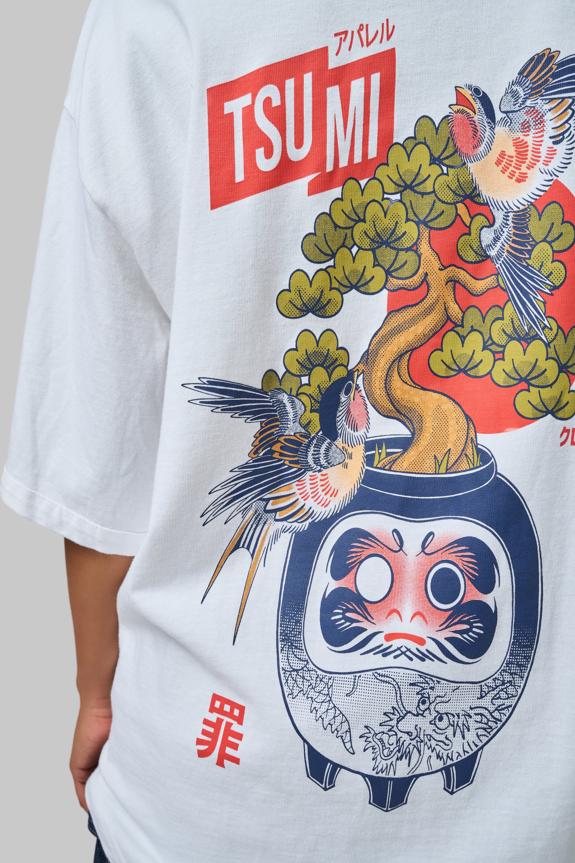 Tsumi x Badsailor . T-shirt・White - Limited edition