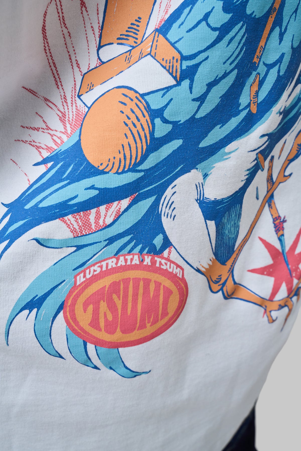 Tsumi x Illustrata . T-shirt・White - Limited edition