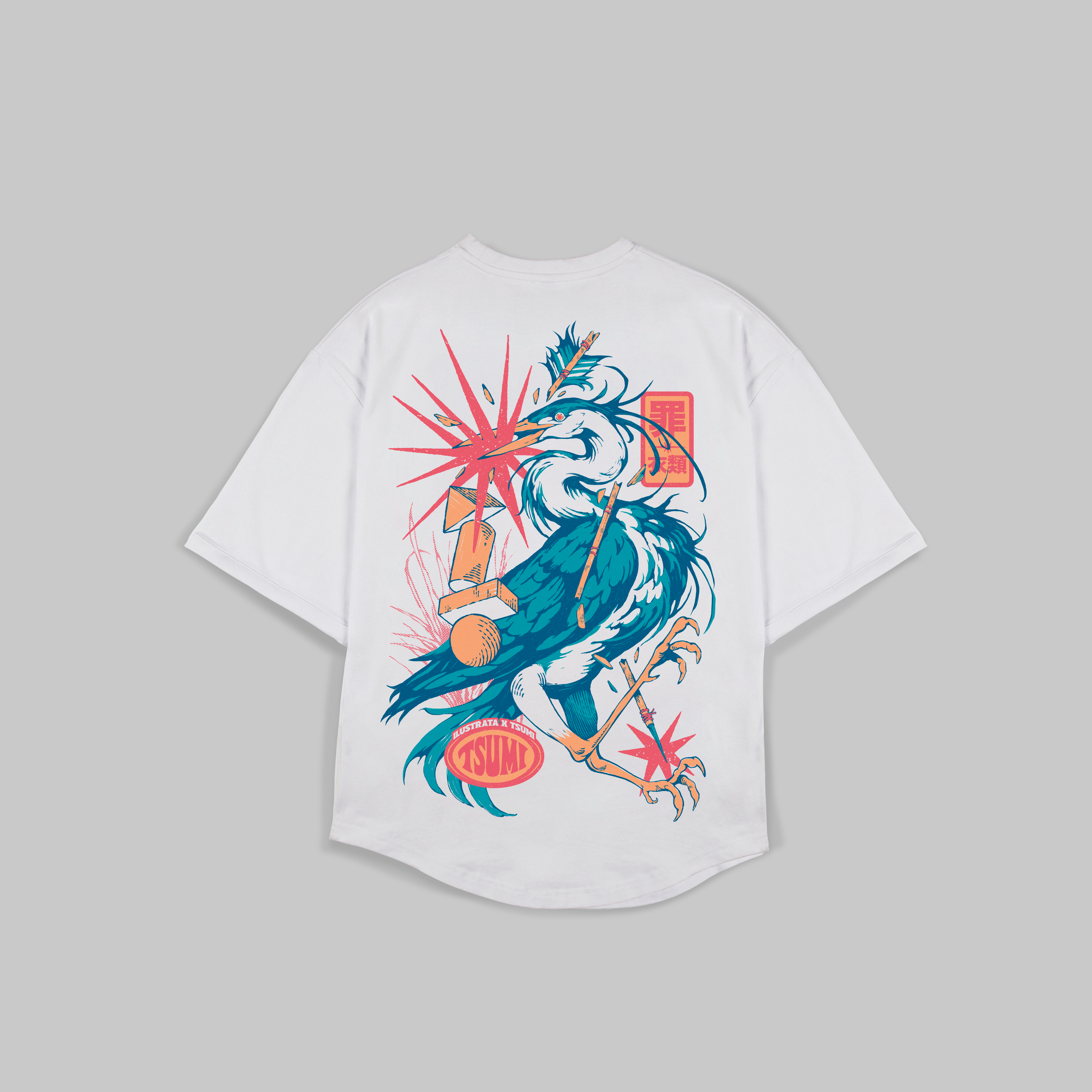 T-shirt Tsumi x Lennyflash ・Sable - Édition limitée