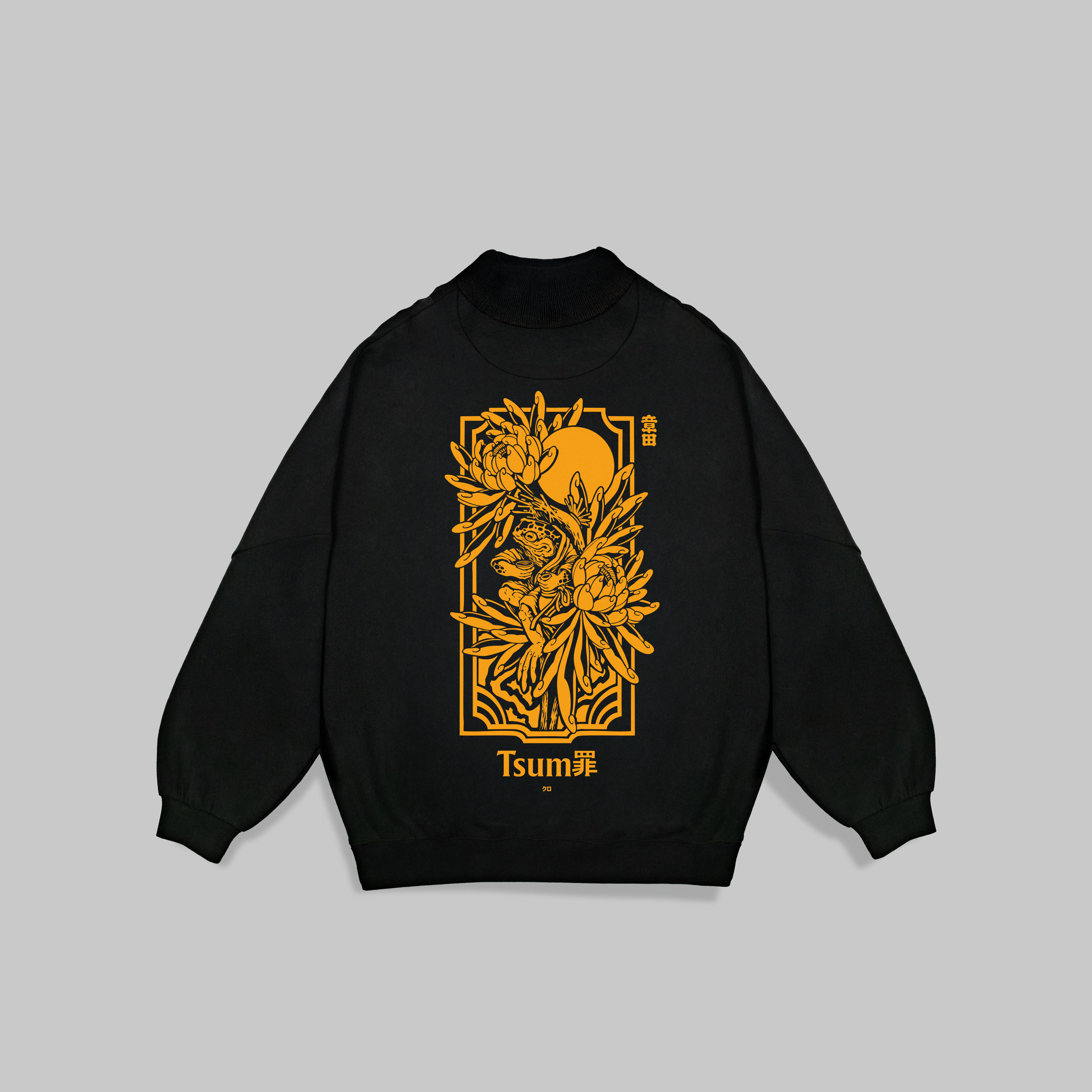 Tsumi x Sheuda . Crewneck・Black - Limited edition