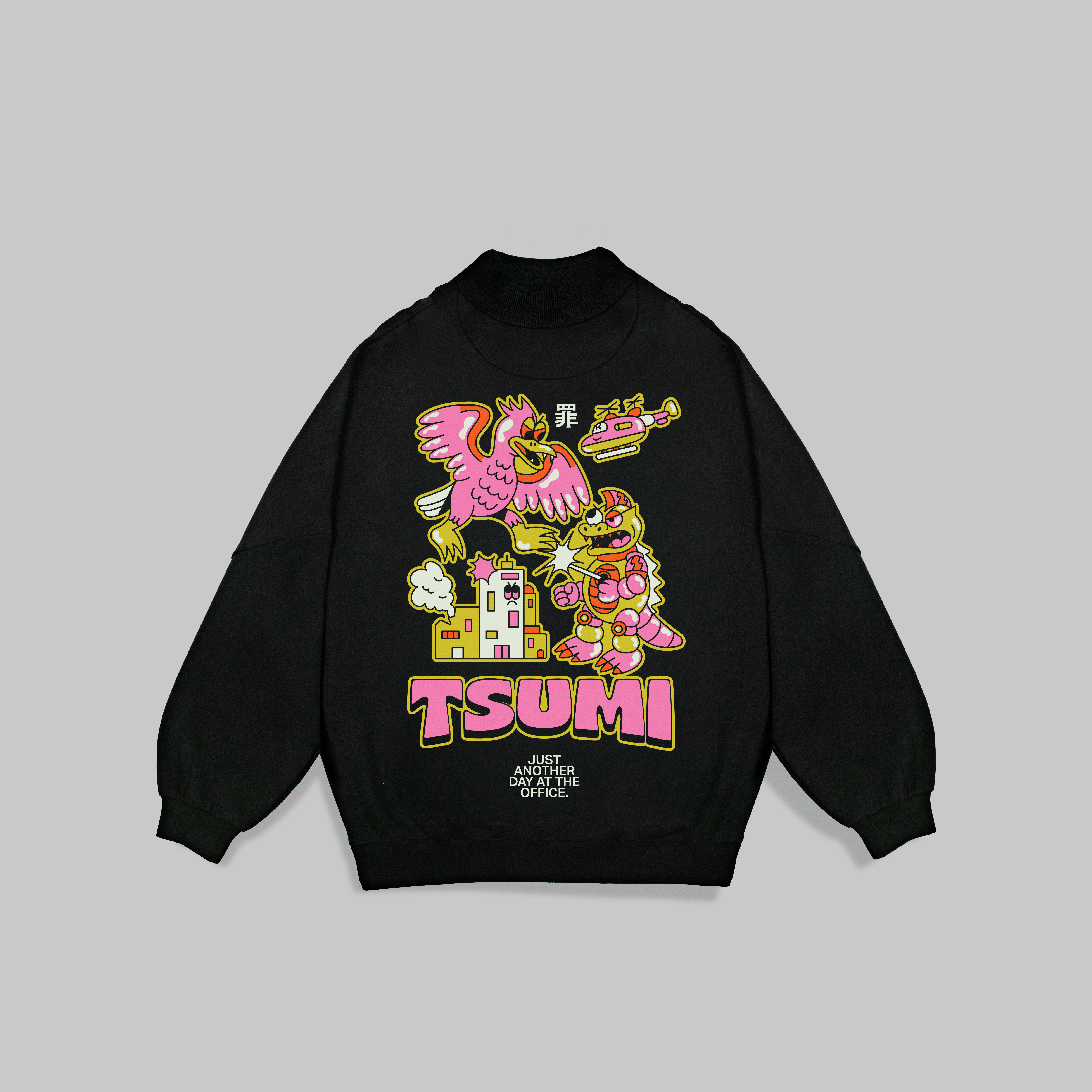 Tsumi x Antonay . Crewneck・Black - Limited edition