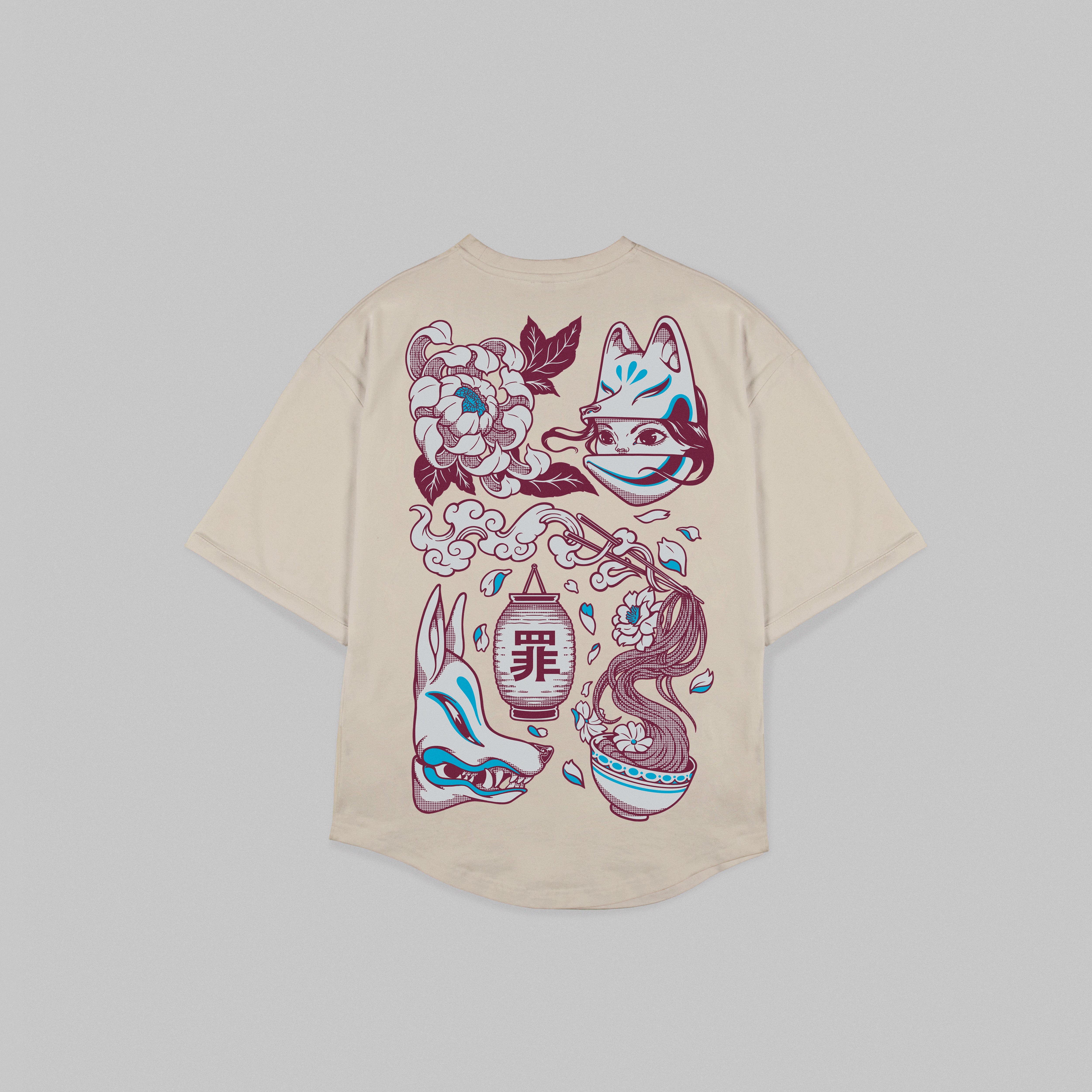 Tsumi x Iain Macarthur . T-shirt・Sand - Limited edition